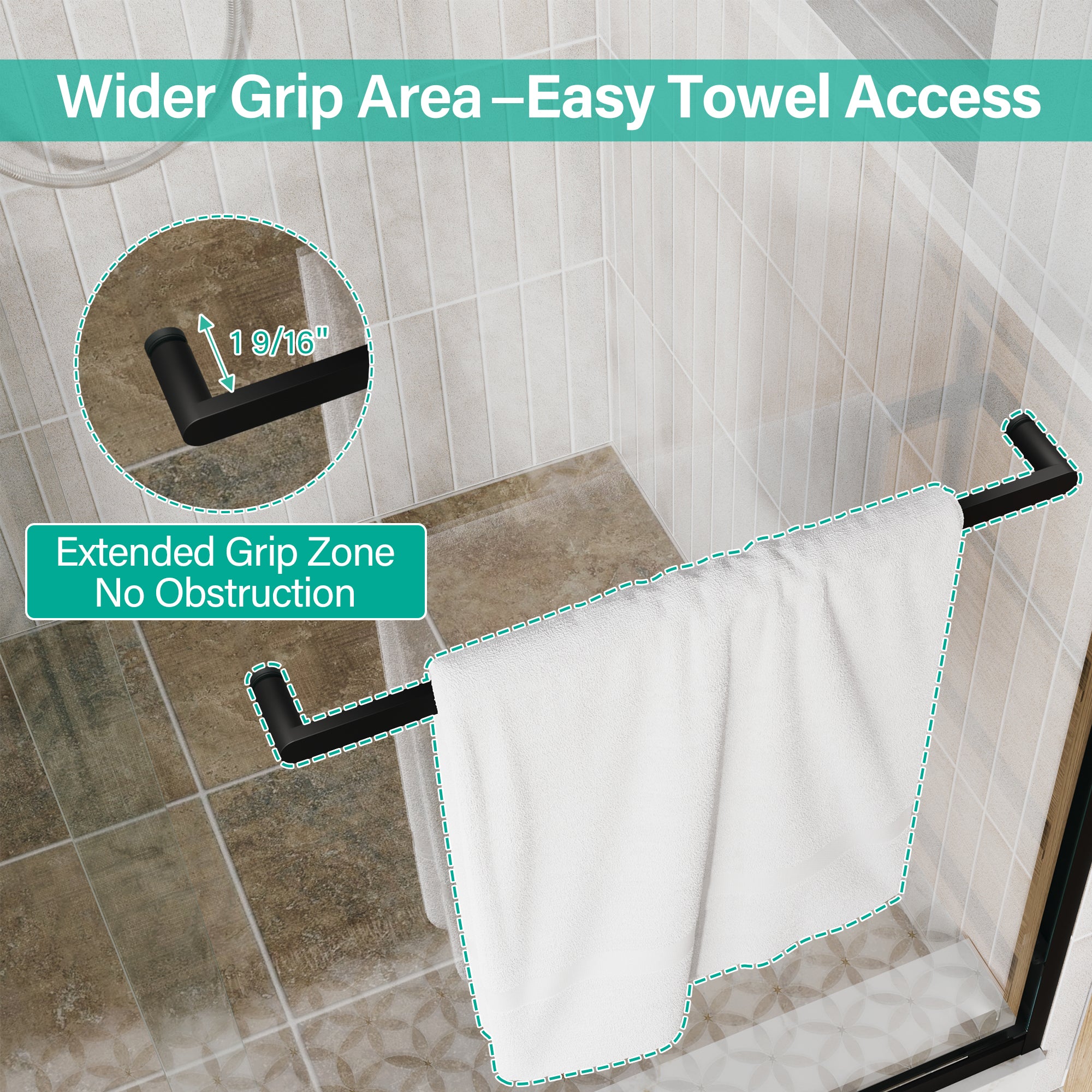 56–60 in. W x 72 in. H Framed Double Sliding Shower Door with 6mm Tempered Safety Glass