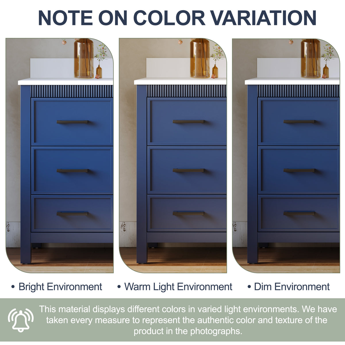 60 Inch Freestanding Solid Wood Bathroom Vanity with Pure White Quartz Countertop, 2 Soft-Close Doors & 7 Dovetail Drawers, Navy Blue
