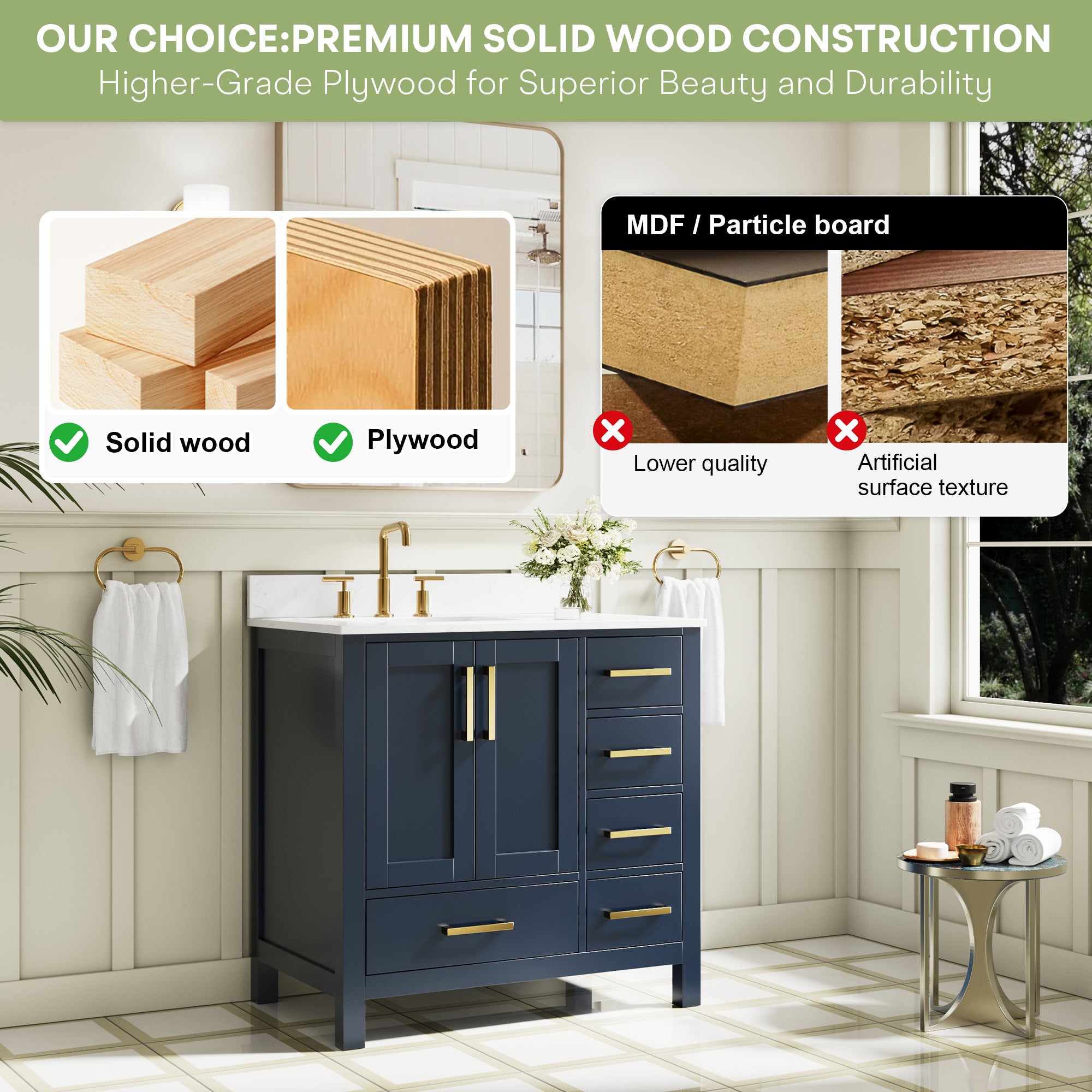 #Handle Color_Brushed Gold