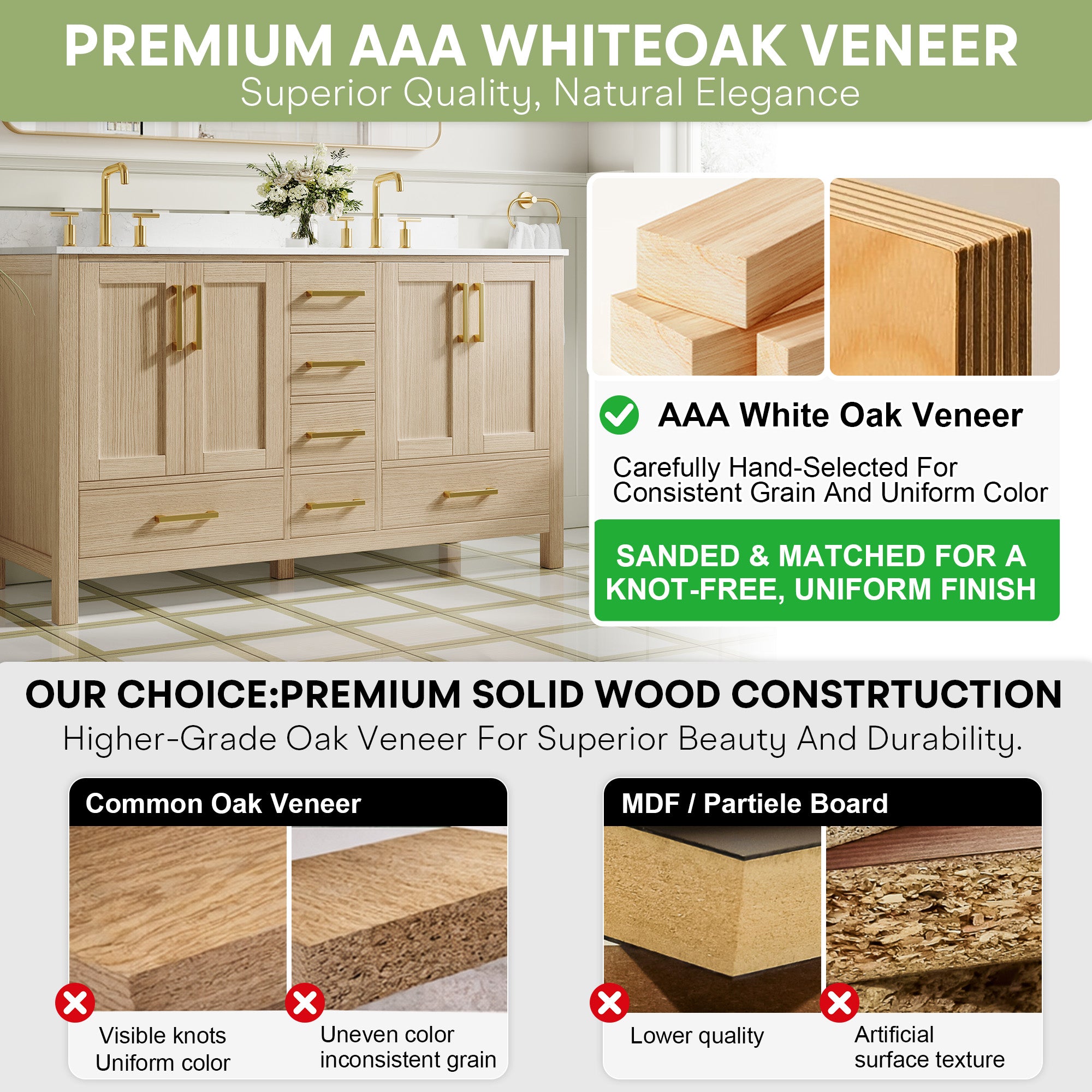 #Handle Color_Brushed Gold