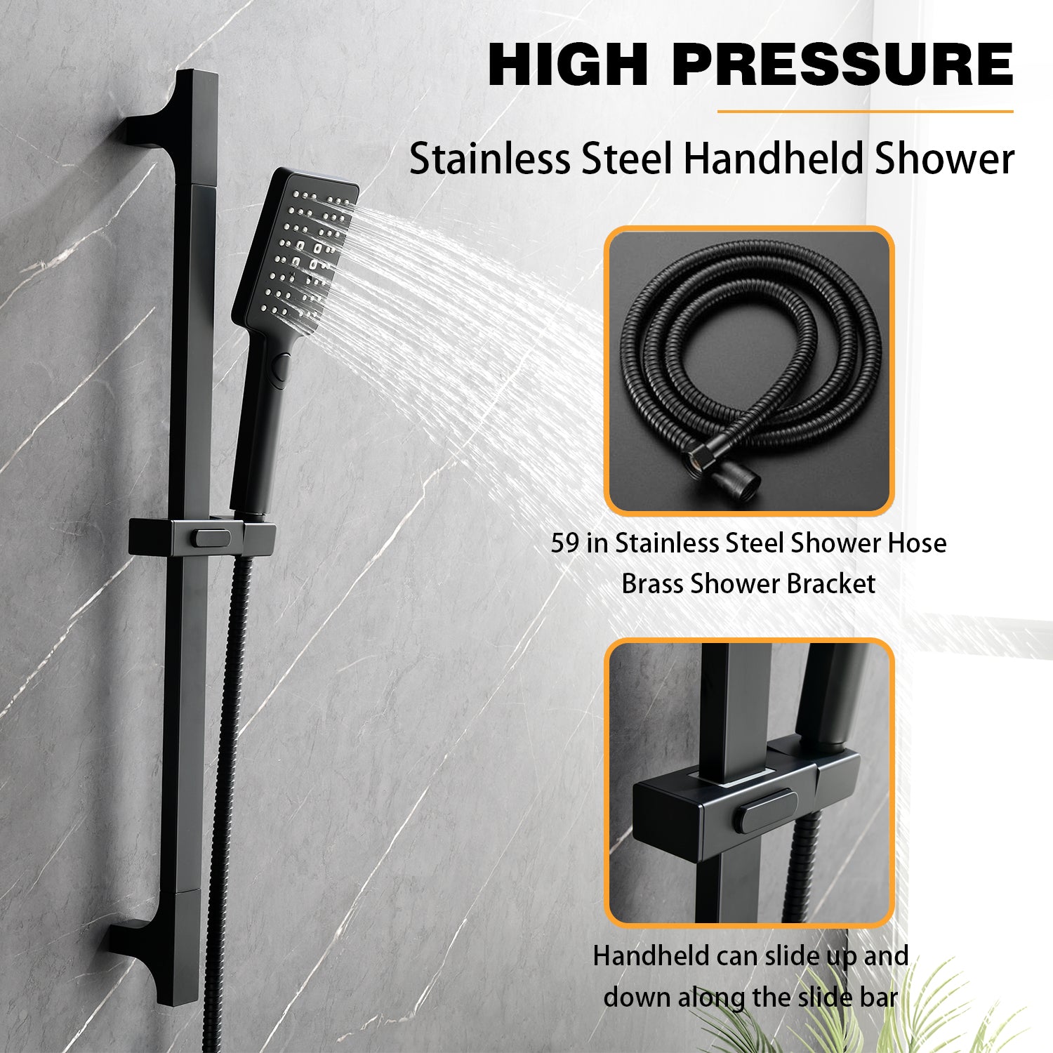 rain shower head systems