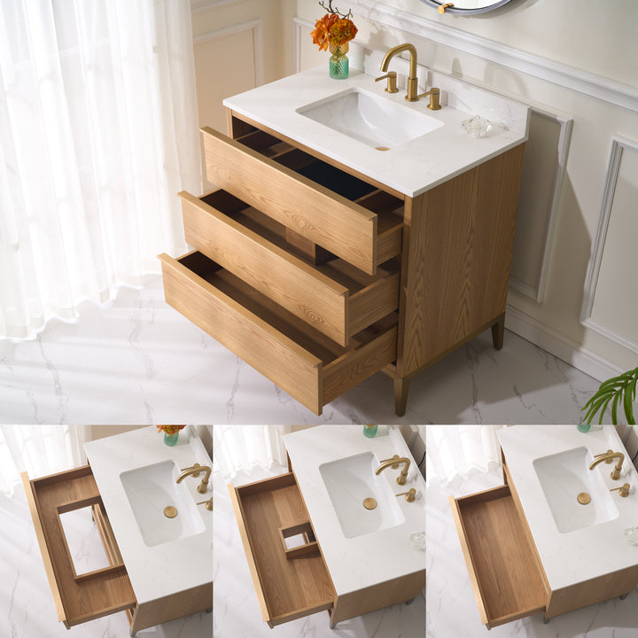 Wood Bathroom Vanity