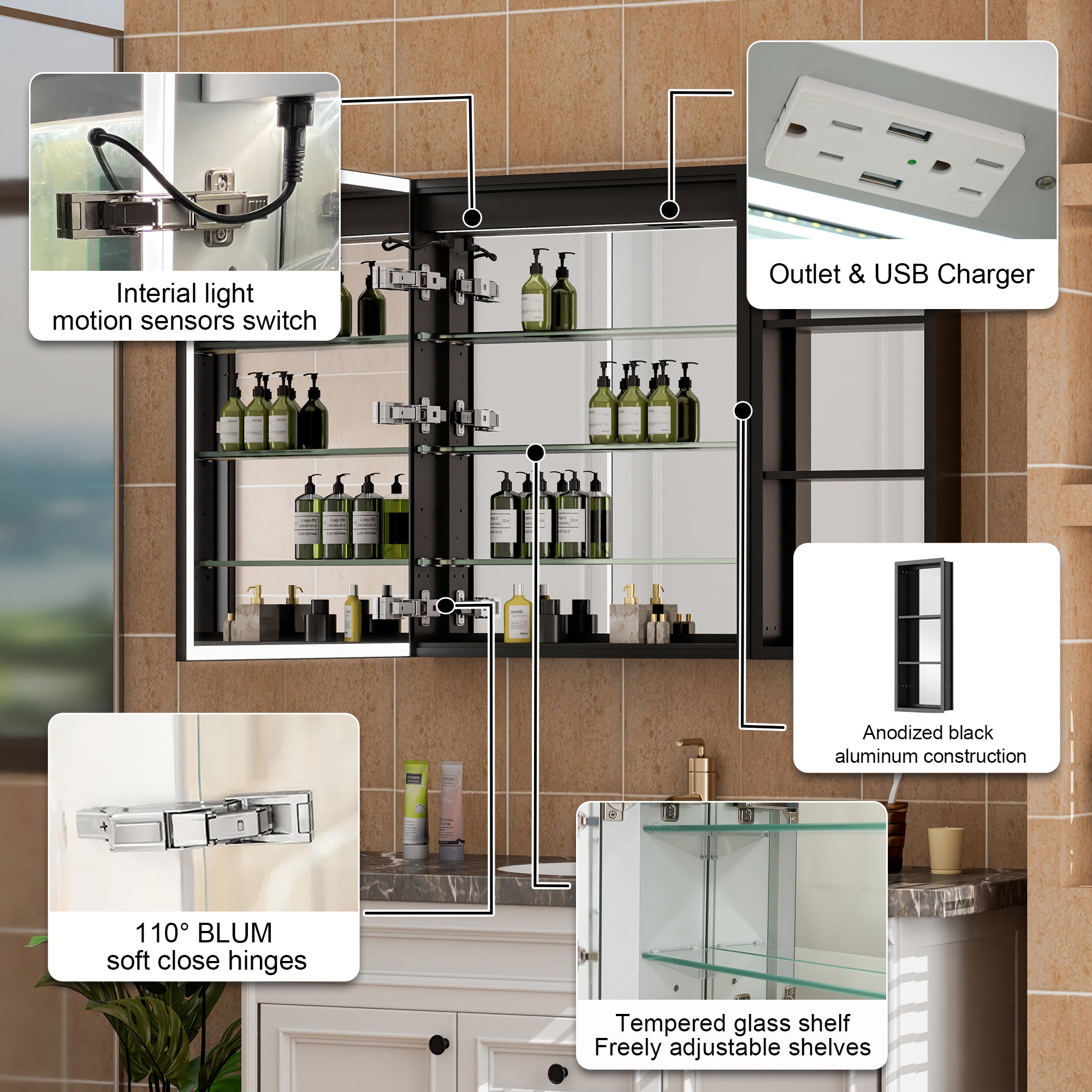 Medicine Cabinets with Mirror
