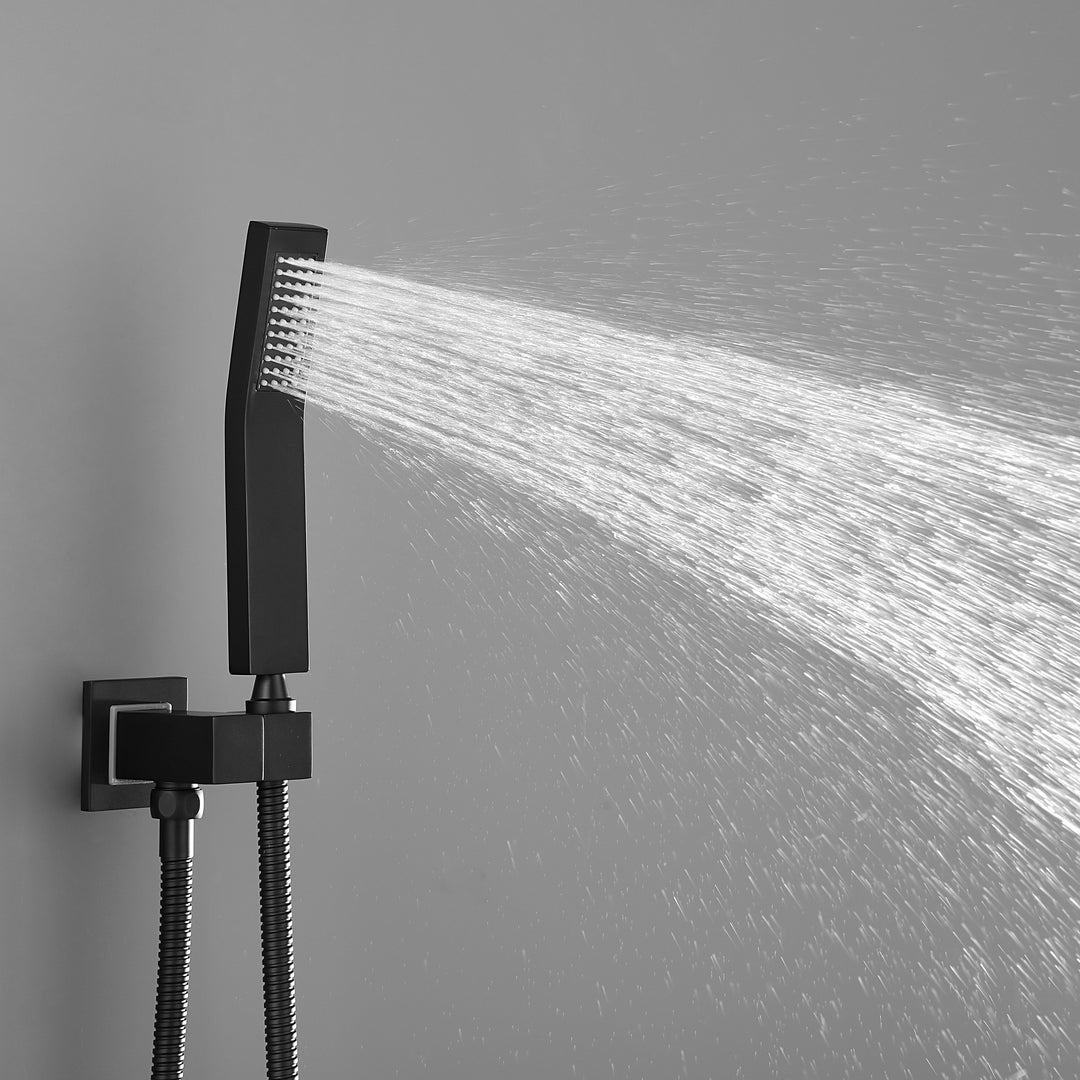 10-inch Shower Head Bathroom Luxury Rain Mixer Shower Complete Combo Set