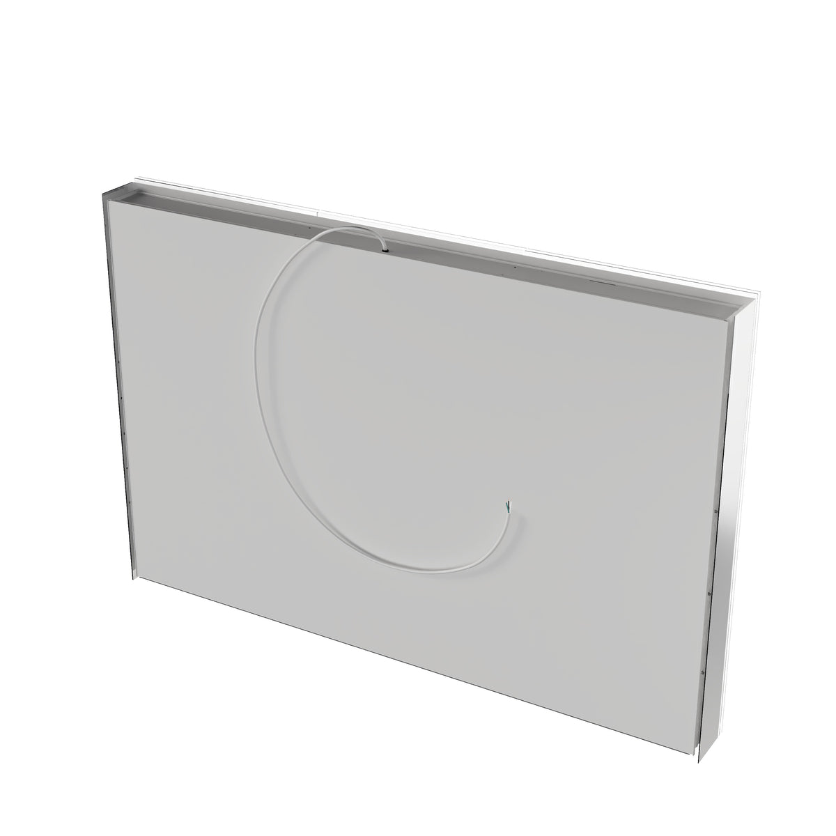 54 in. x 36 in. Recessed/Surface Mount LED Medicine Cabinet with 3X Magnifier Glass Mirror, Anti-Fog