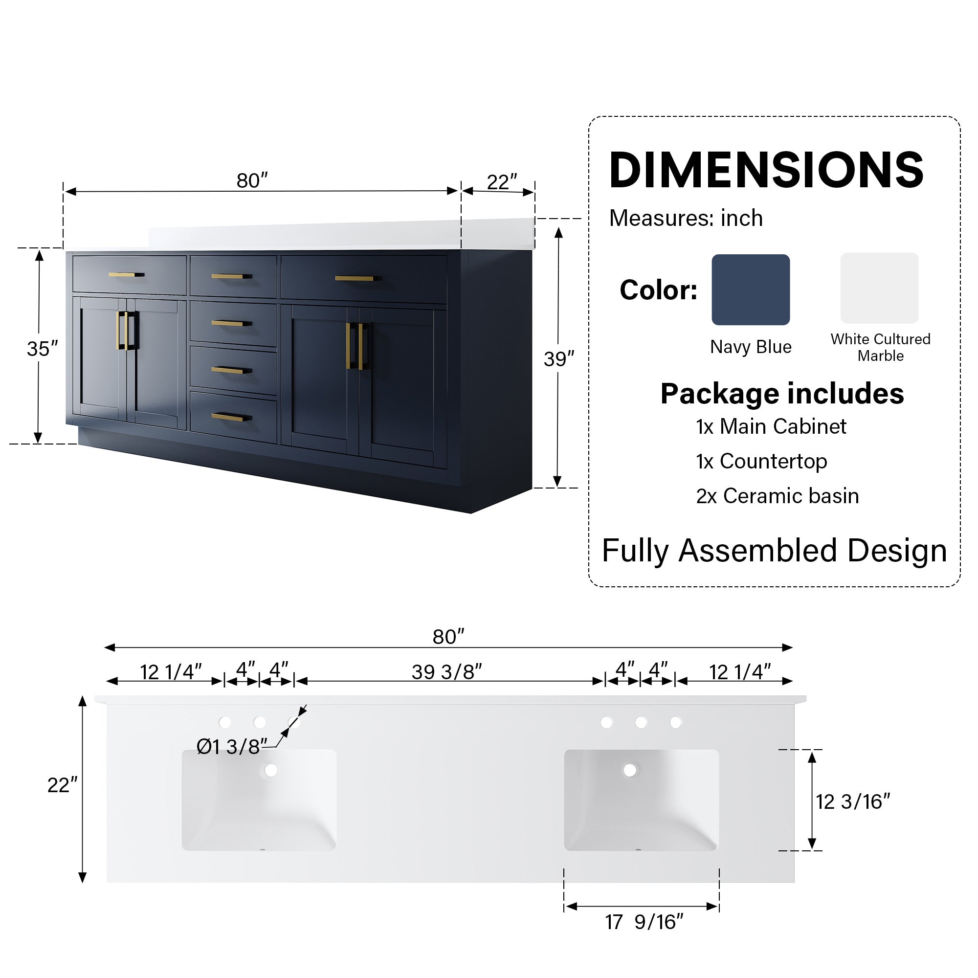 #Handle Color_Brushed Gold