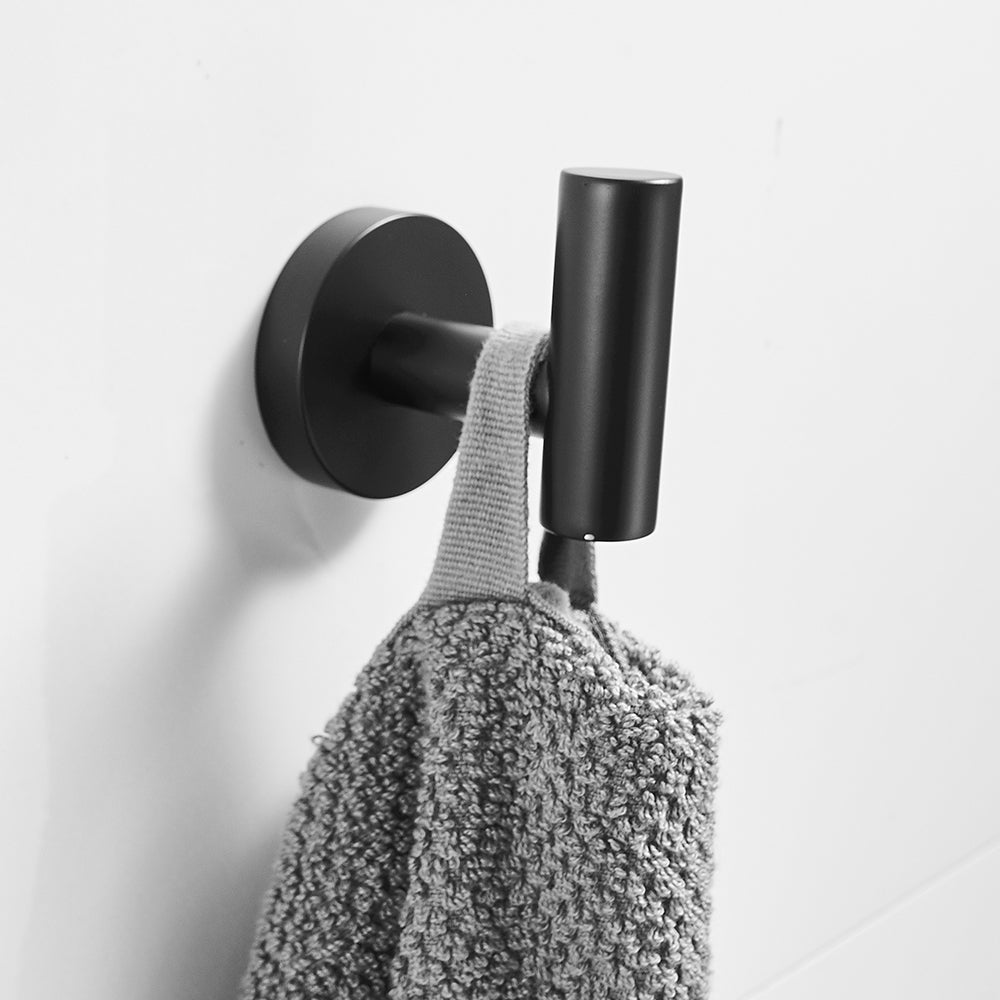 Minimalist 8-Piece Bathroom Accessories Set, Durable 304 Stainless Steel with Hidden Mount Design