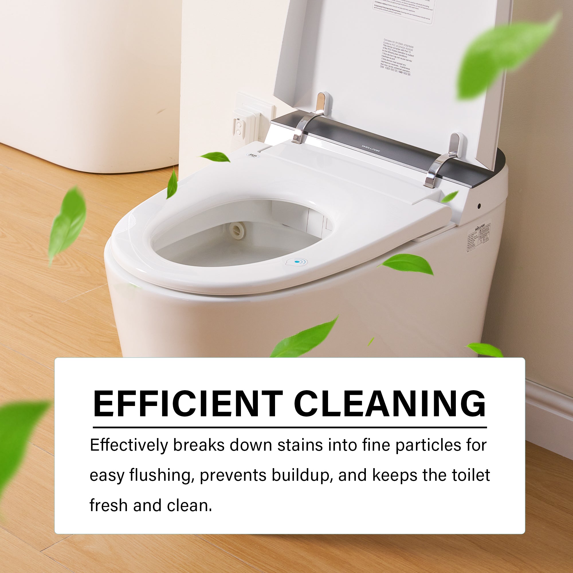 Toilet Cleaner Shield for Wellfor Smart Toilets, 15.9 oz
