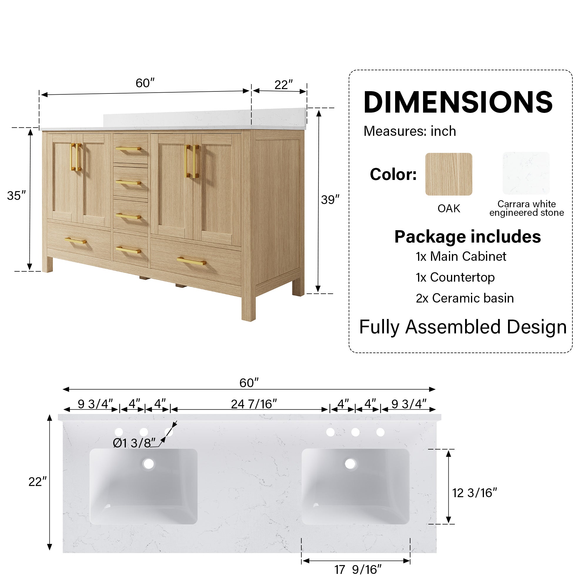#Handle Color_Brushed Gold