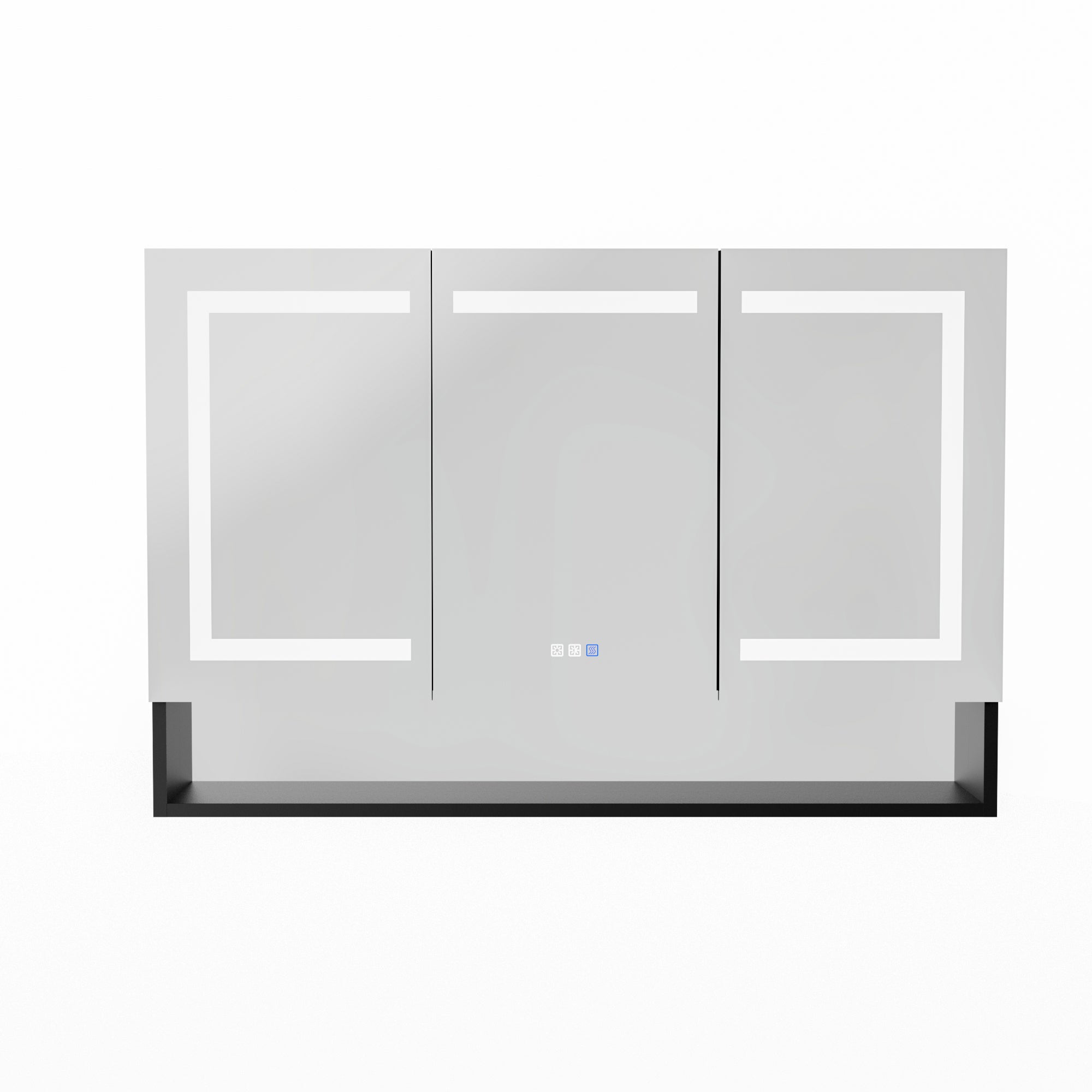 surface mount medicine cabinet with mirror