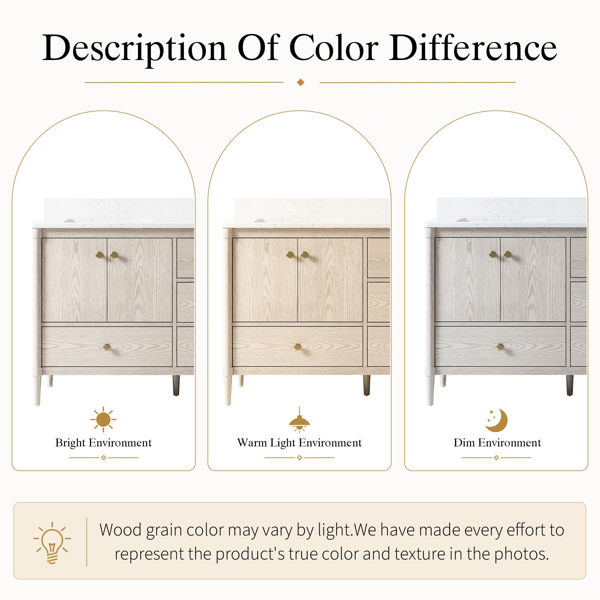 72 Inch Solid Wood Bathroom Vanity with Carrara Quartz Top, 4 Soft-Close Doors & 5 Drawers