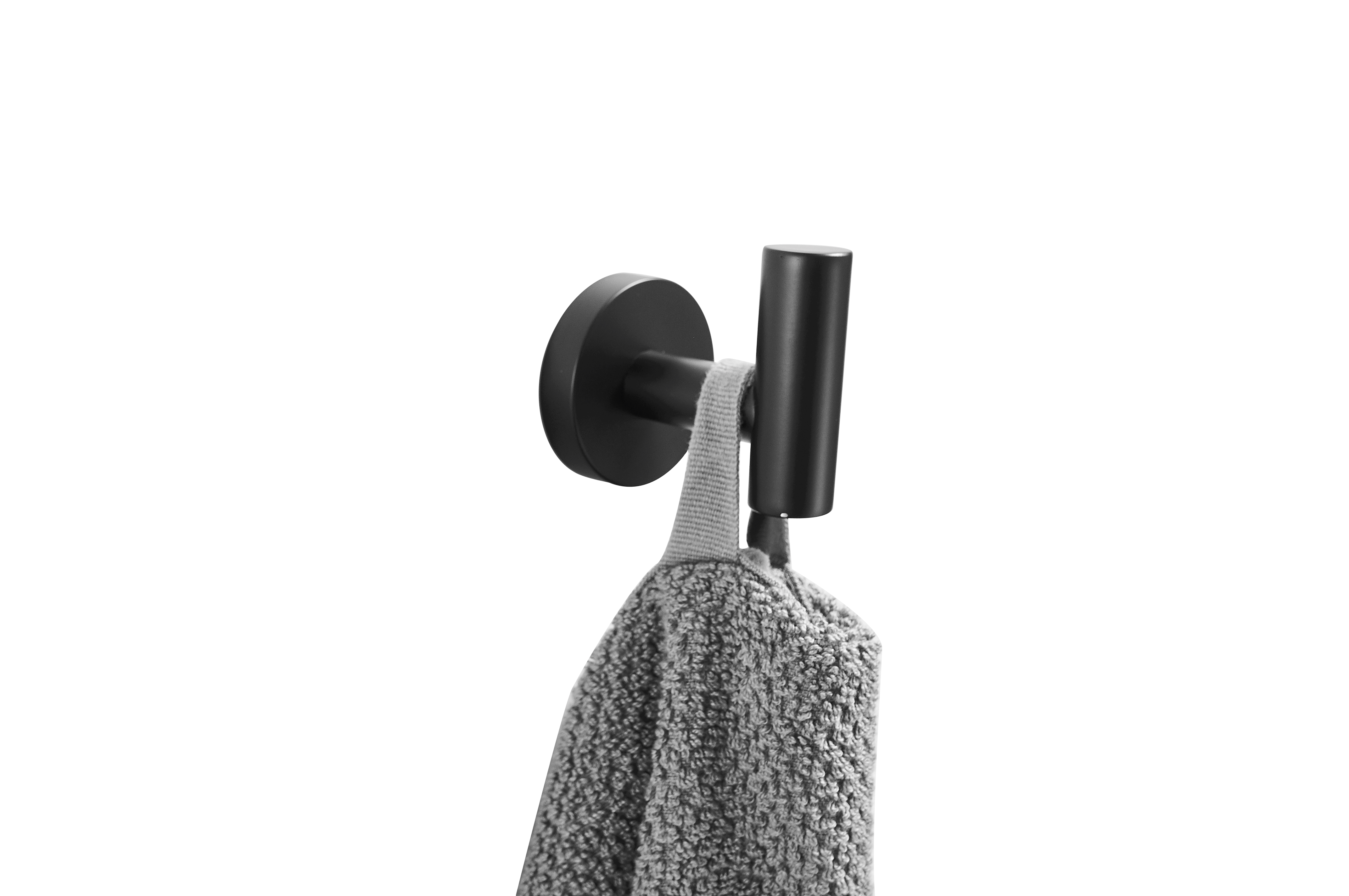 Minimalist 8-Piece Bathroom Accessories Set, Durable 304 Stainless Steel with Hidden Mount Design