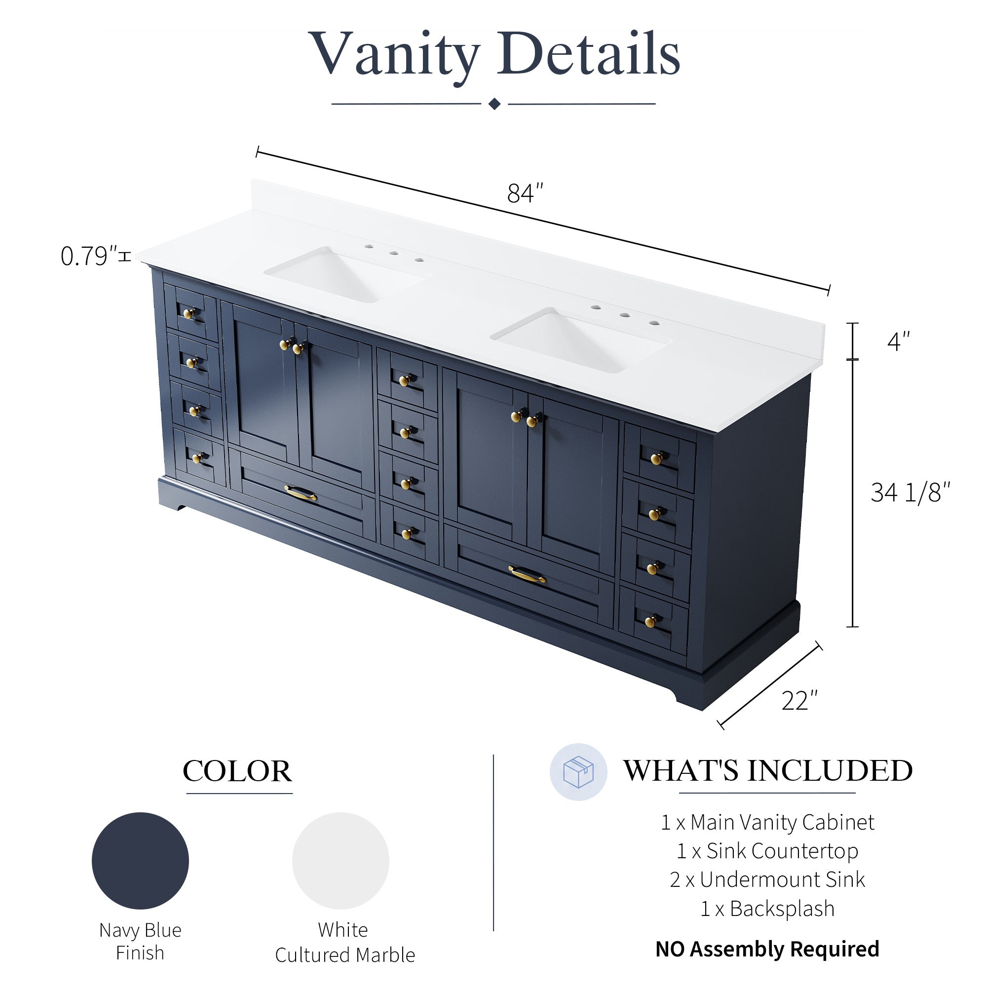#Handle Color_Brushed Gold