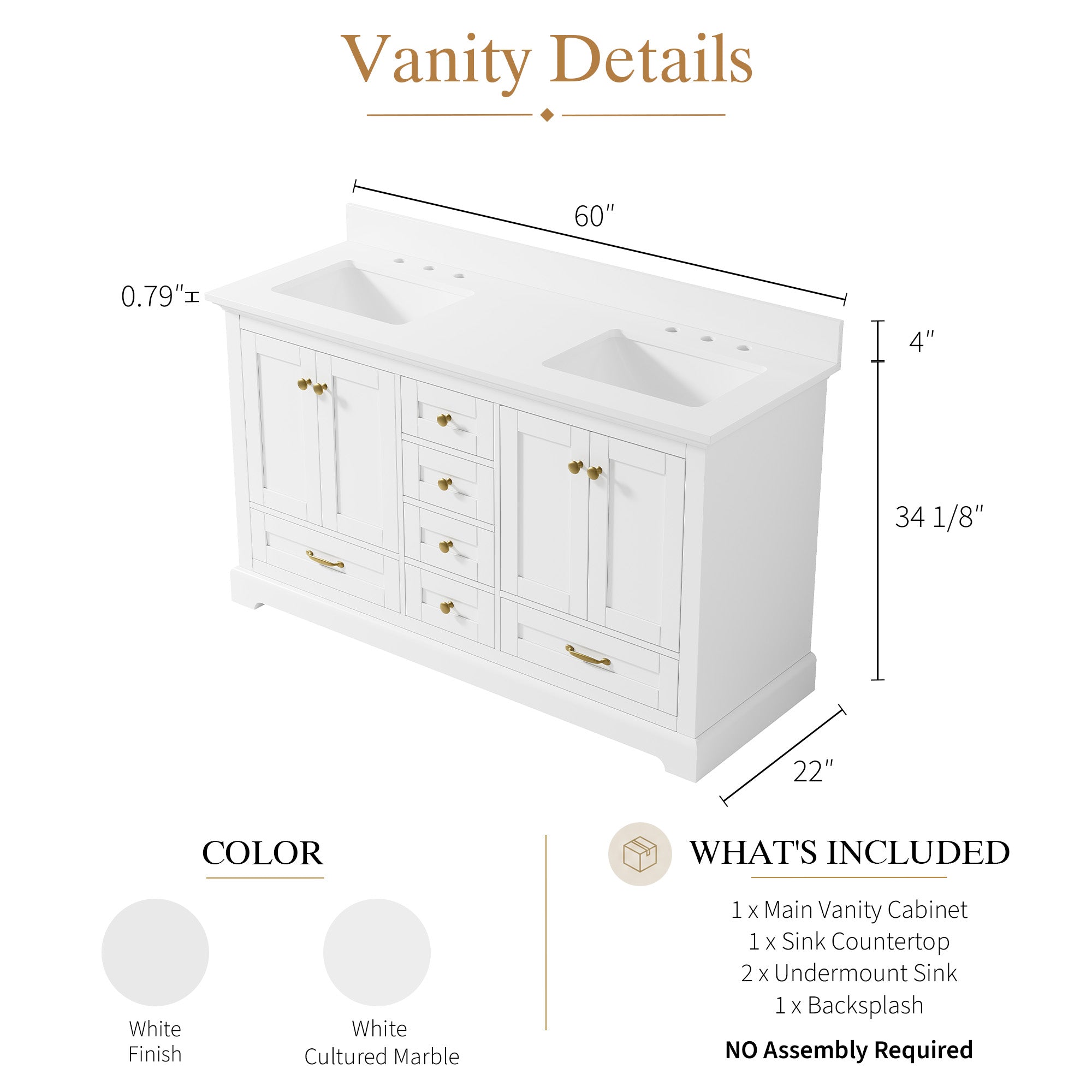 #Handle Color_Brushed Gold