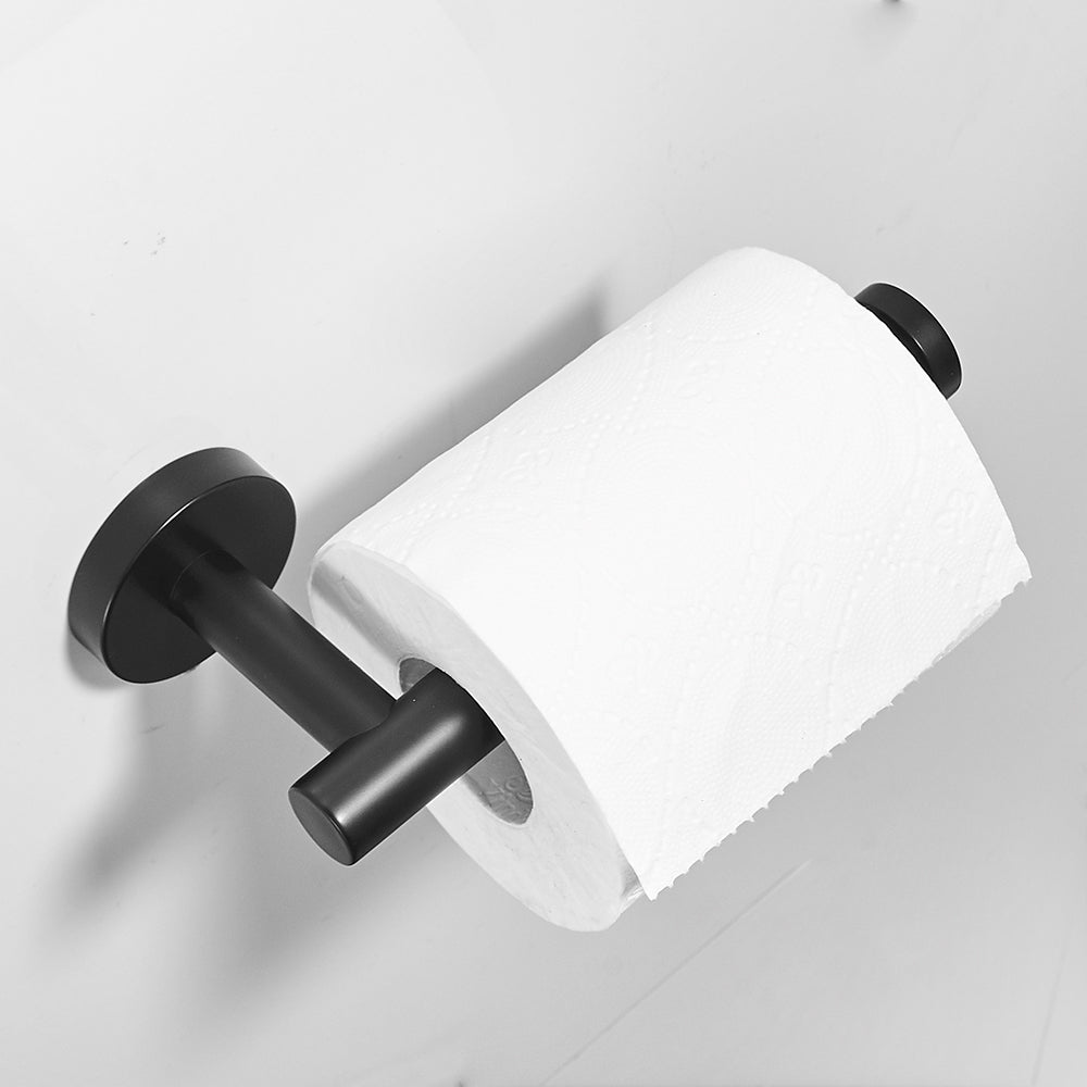 Minimalist 8-Piece Bathroom Accessories Set, Durable 304 Stainless Steel with Hidden Mount Design
