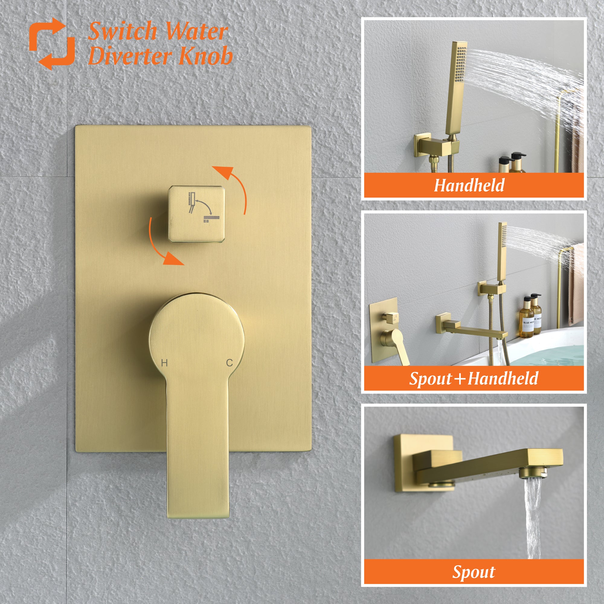 Waterfall Tub Faucet