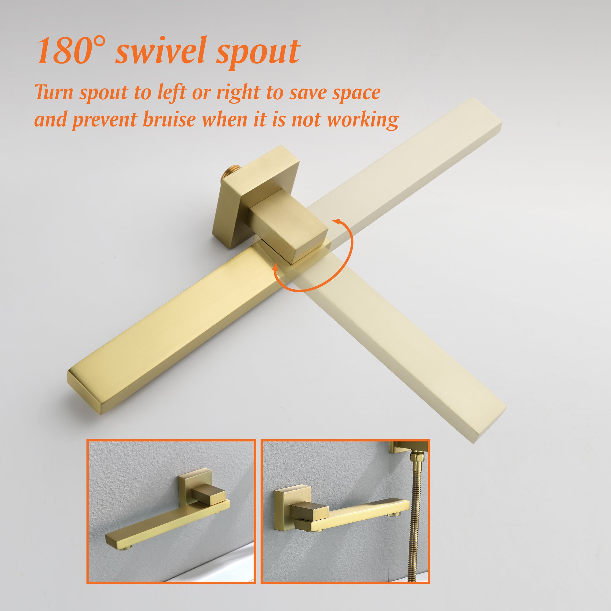 Tub Faucet With Diverter