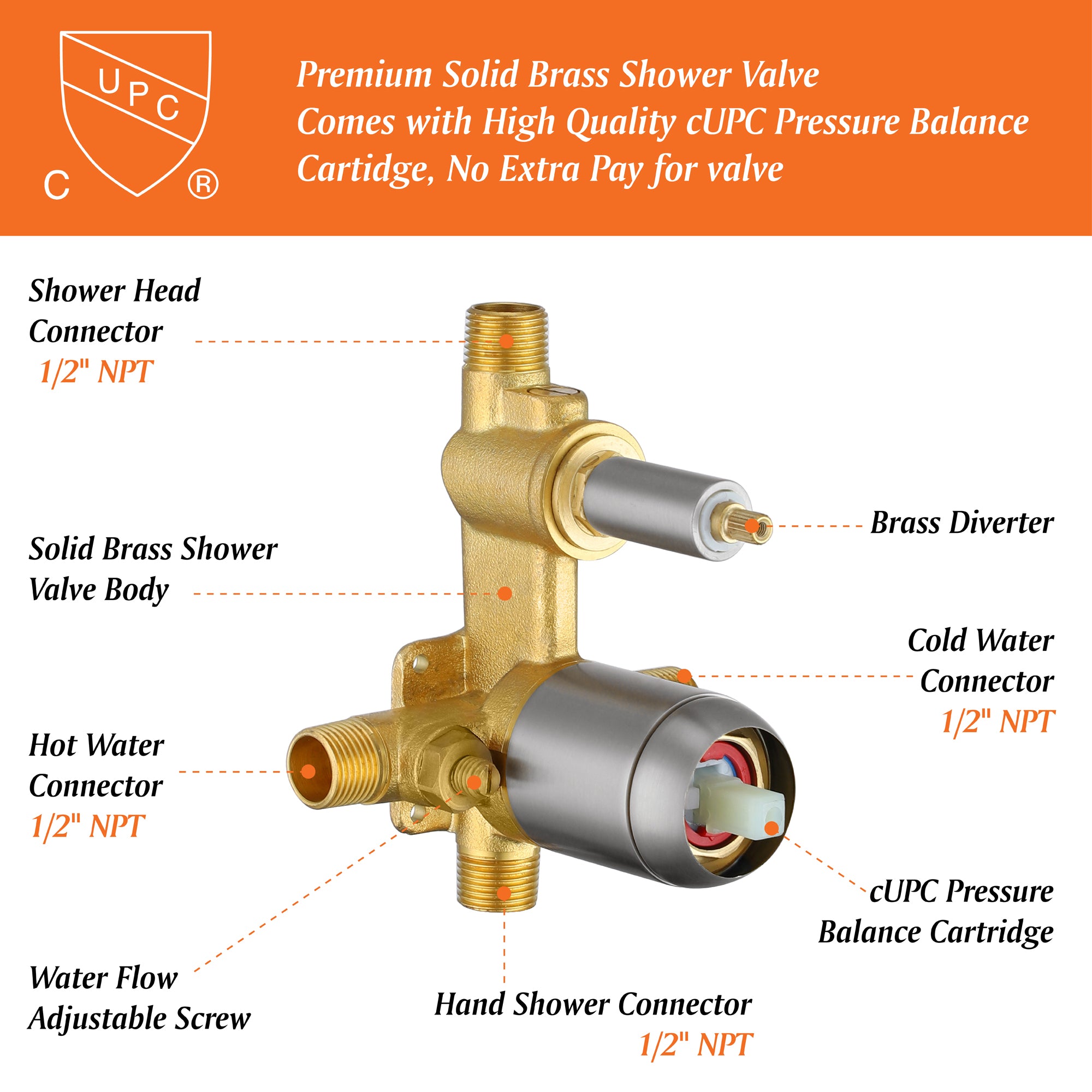 Tub Faucet With Hand Shower
