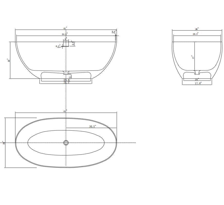 Large Bathtub
