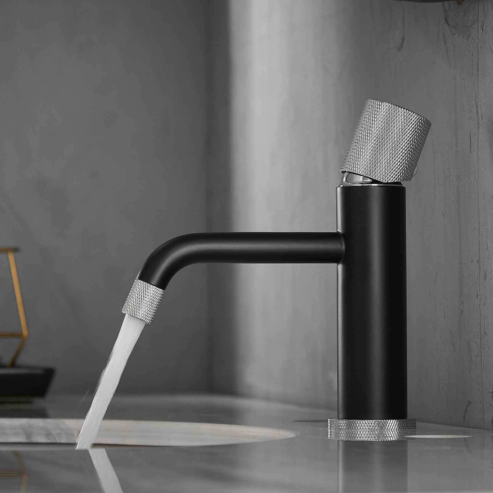 bathroom sink with faucet