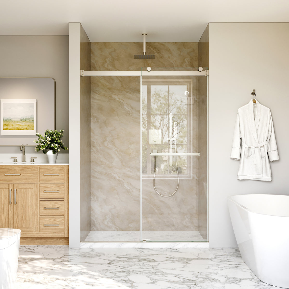 #Color_Brushed Nickel