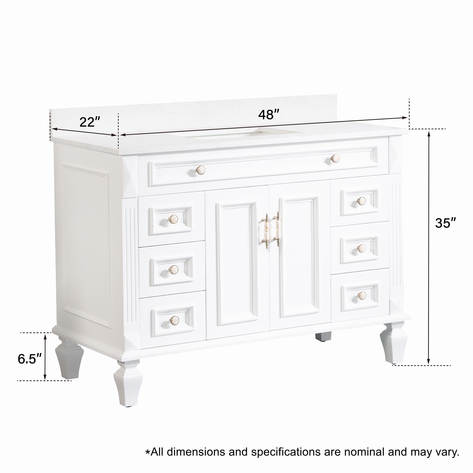Bathroom Vanity 48 Inch