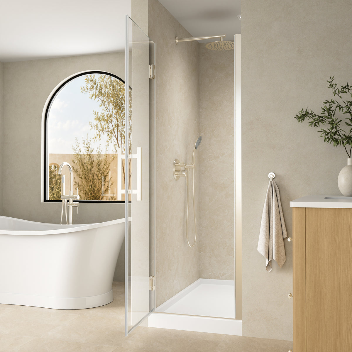 #Color_Brushed Nickel