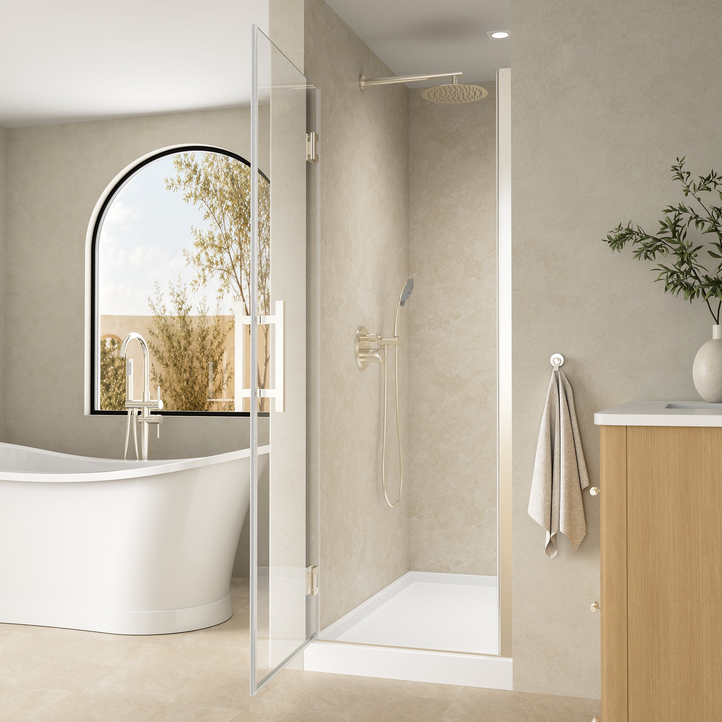 #Color_Brushed Nickel
