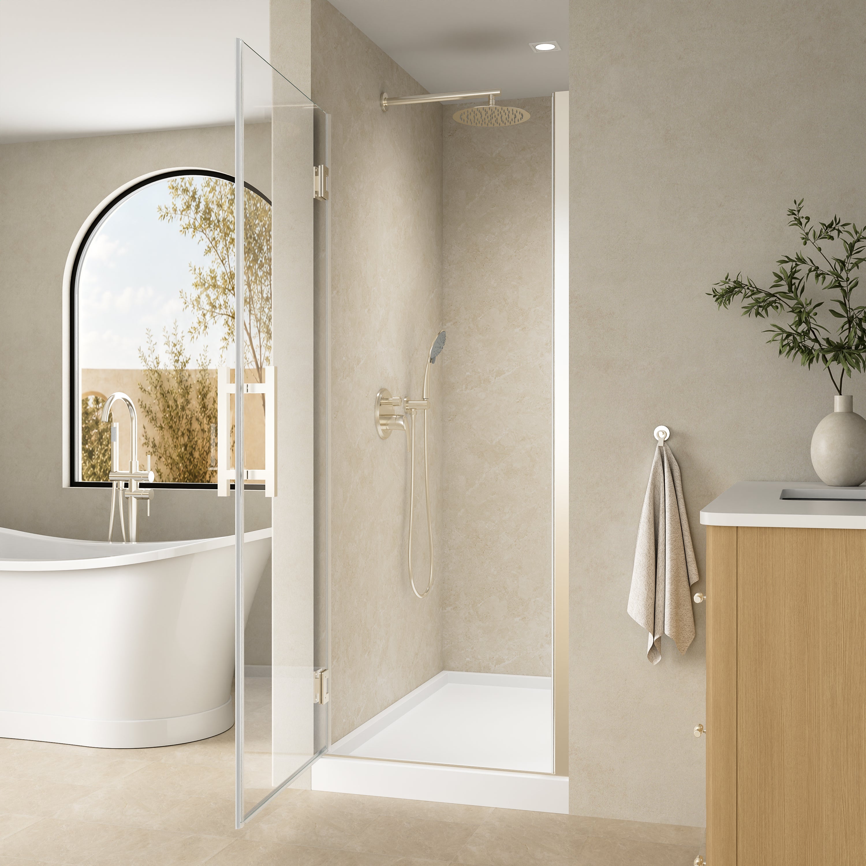 #Color_Brushed Nickel