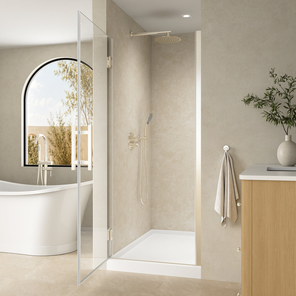 #Color_Brushed Nickel