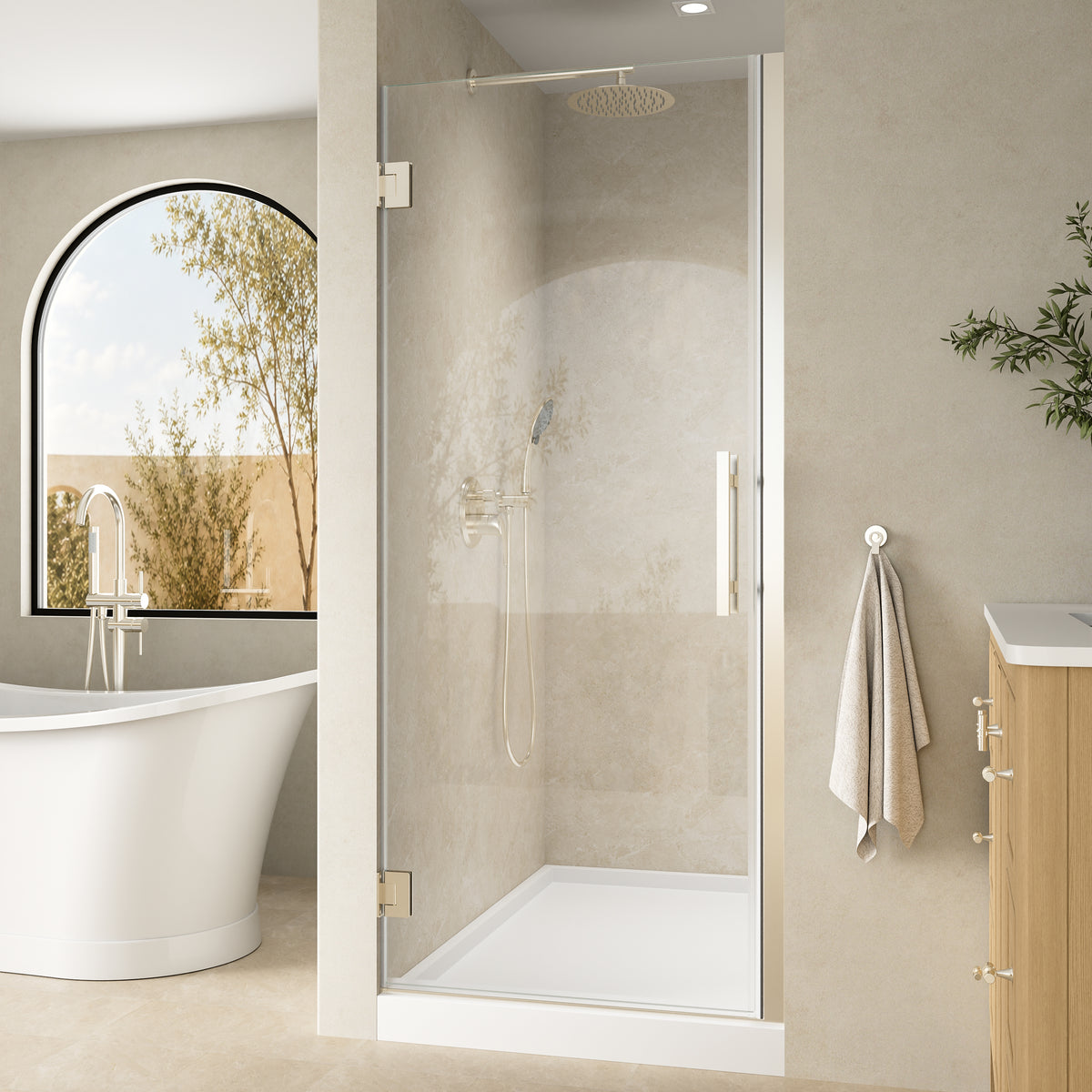 #Color_Brushed Nickel