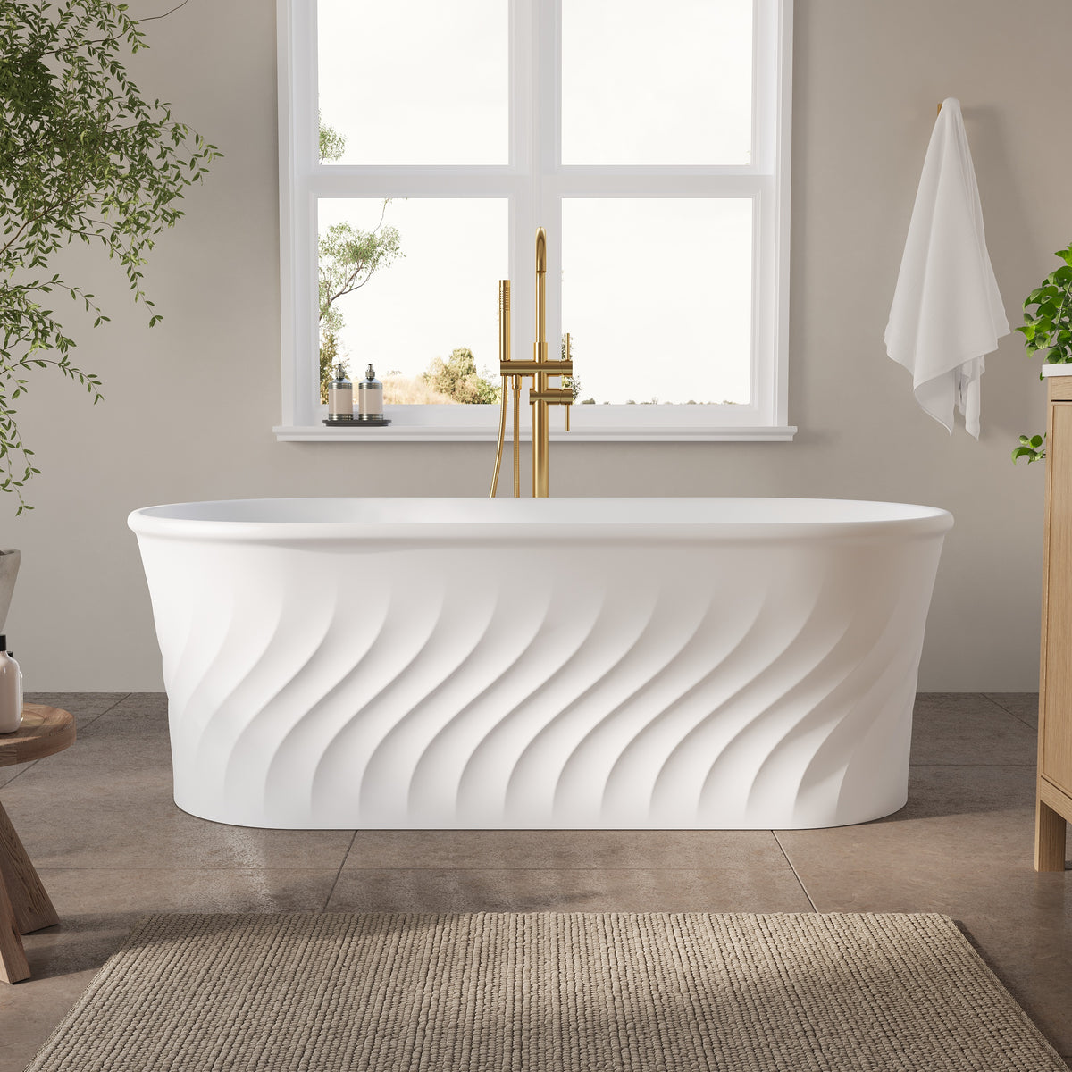 #Drain Finish_Brushed Gold