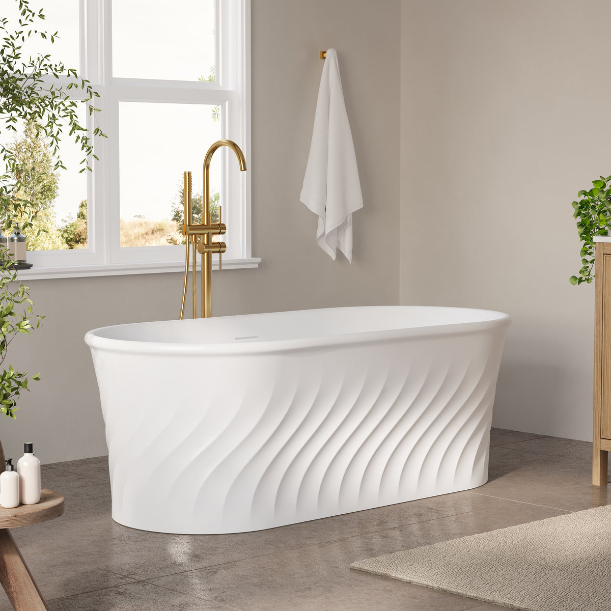#Drain Finish_Brushed Gold