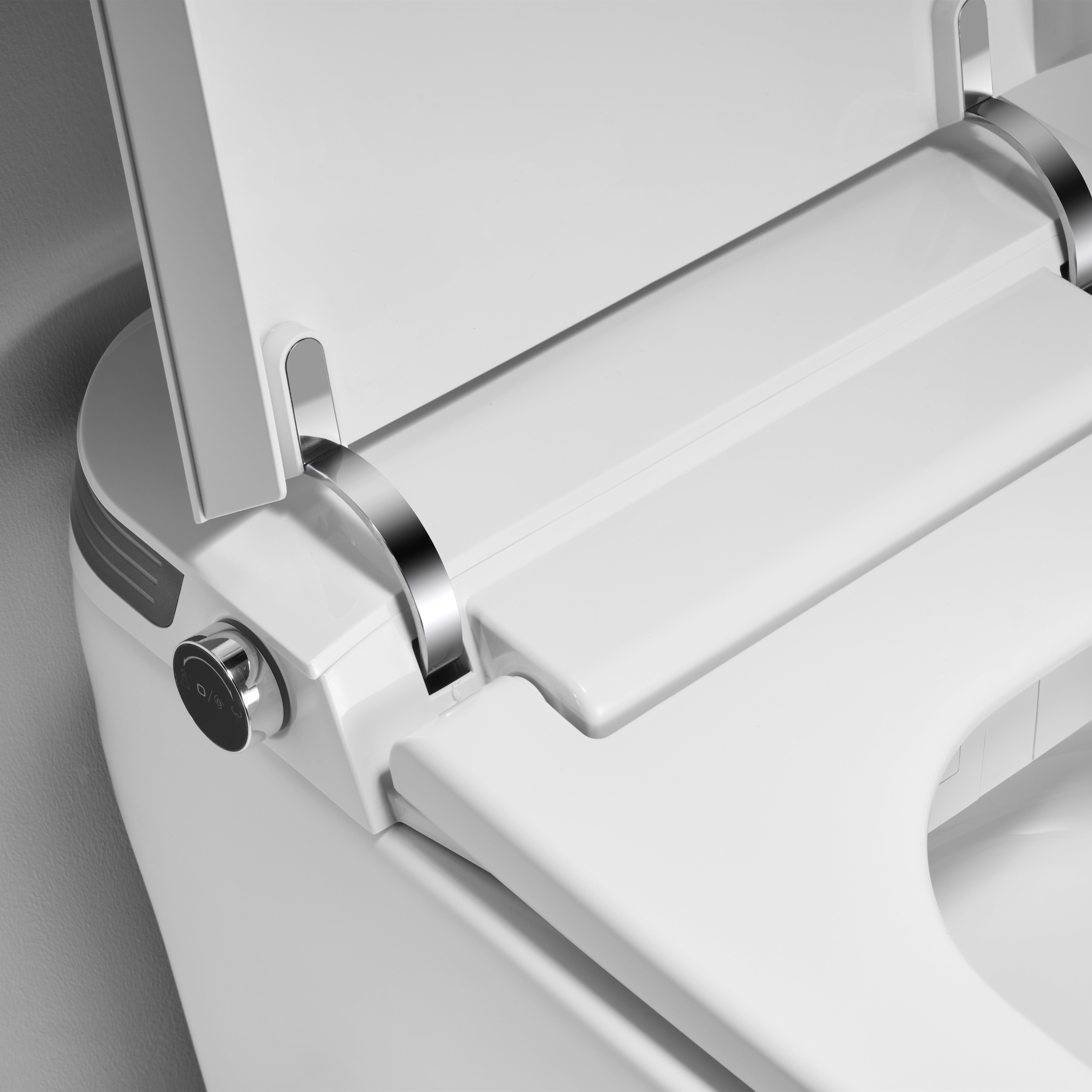 Luxury Smart Toilet with Auto Open Lid, Heated Seat, Self-Cleaning Dual Spray & Ambient lighting