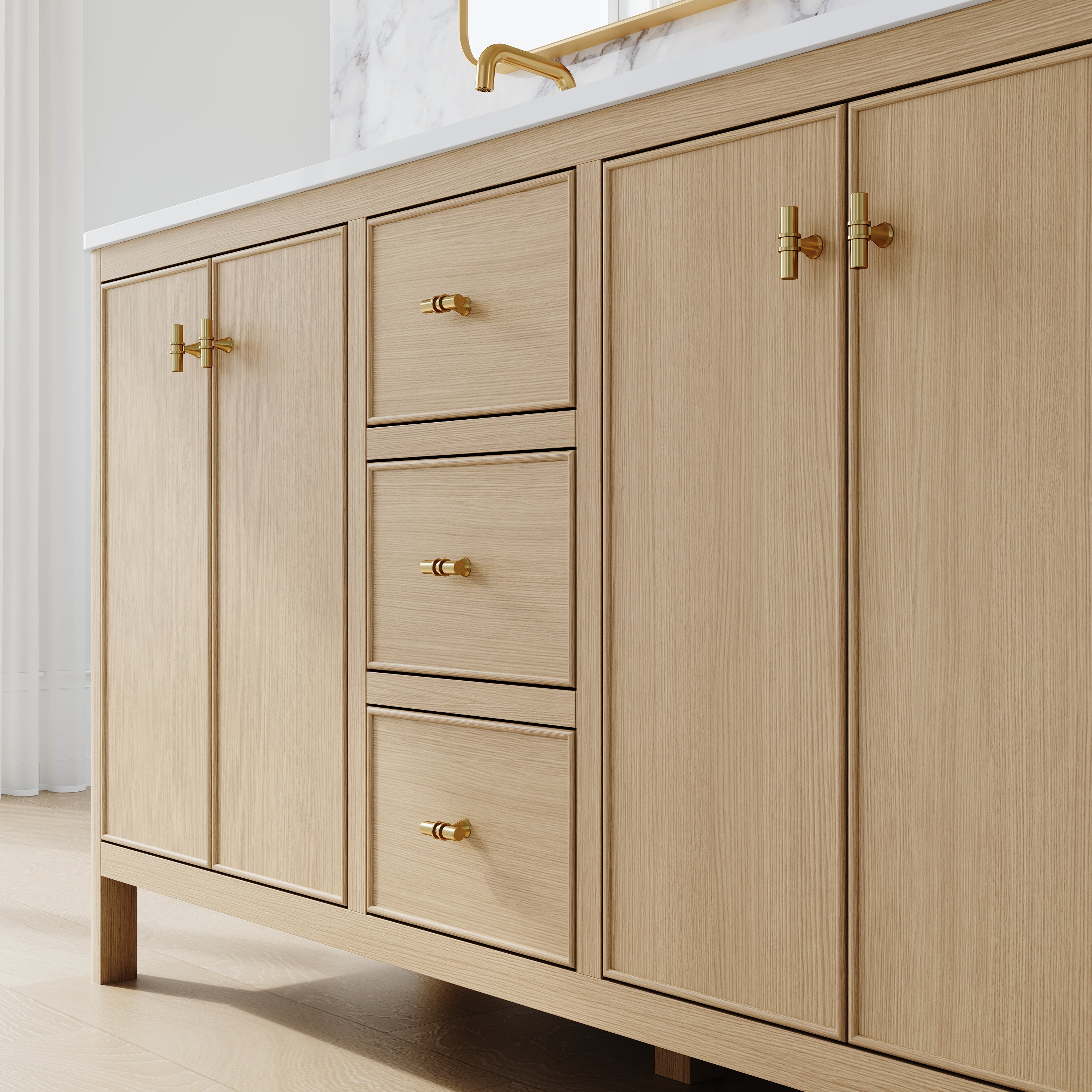 #Handle Color_Brushed Gold