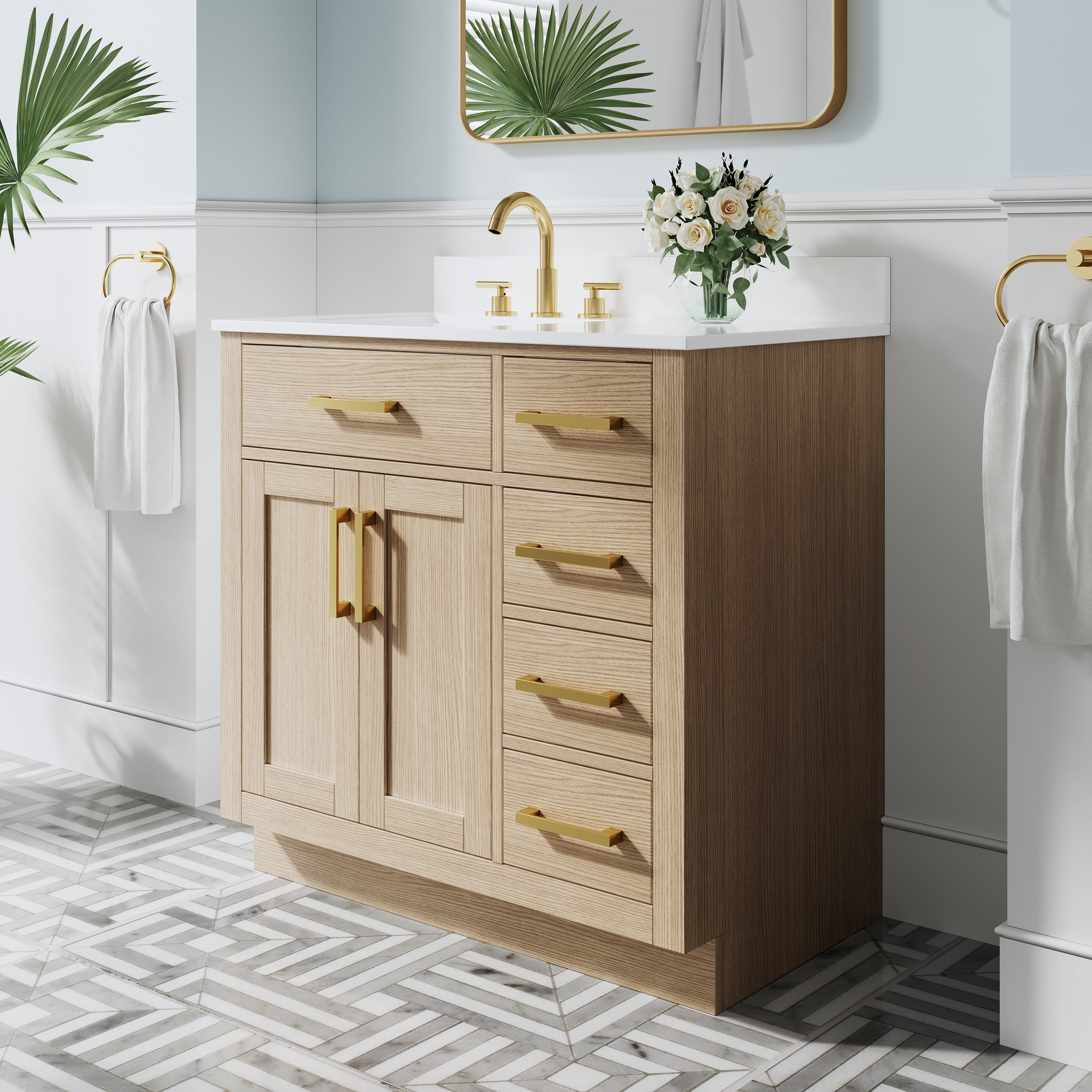 #Handle Color_Brushed Gold