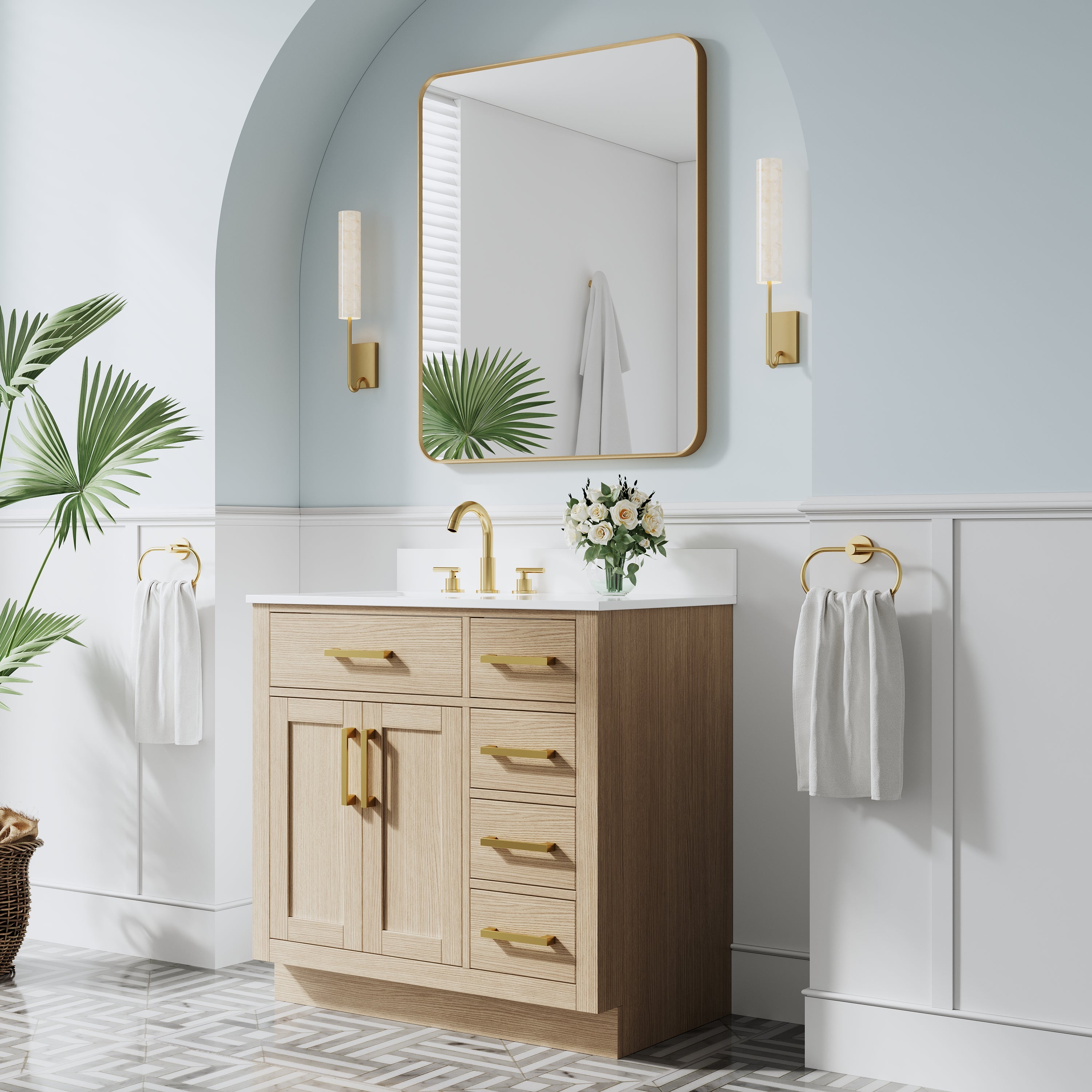 #Handle Color_Brushed Gold