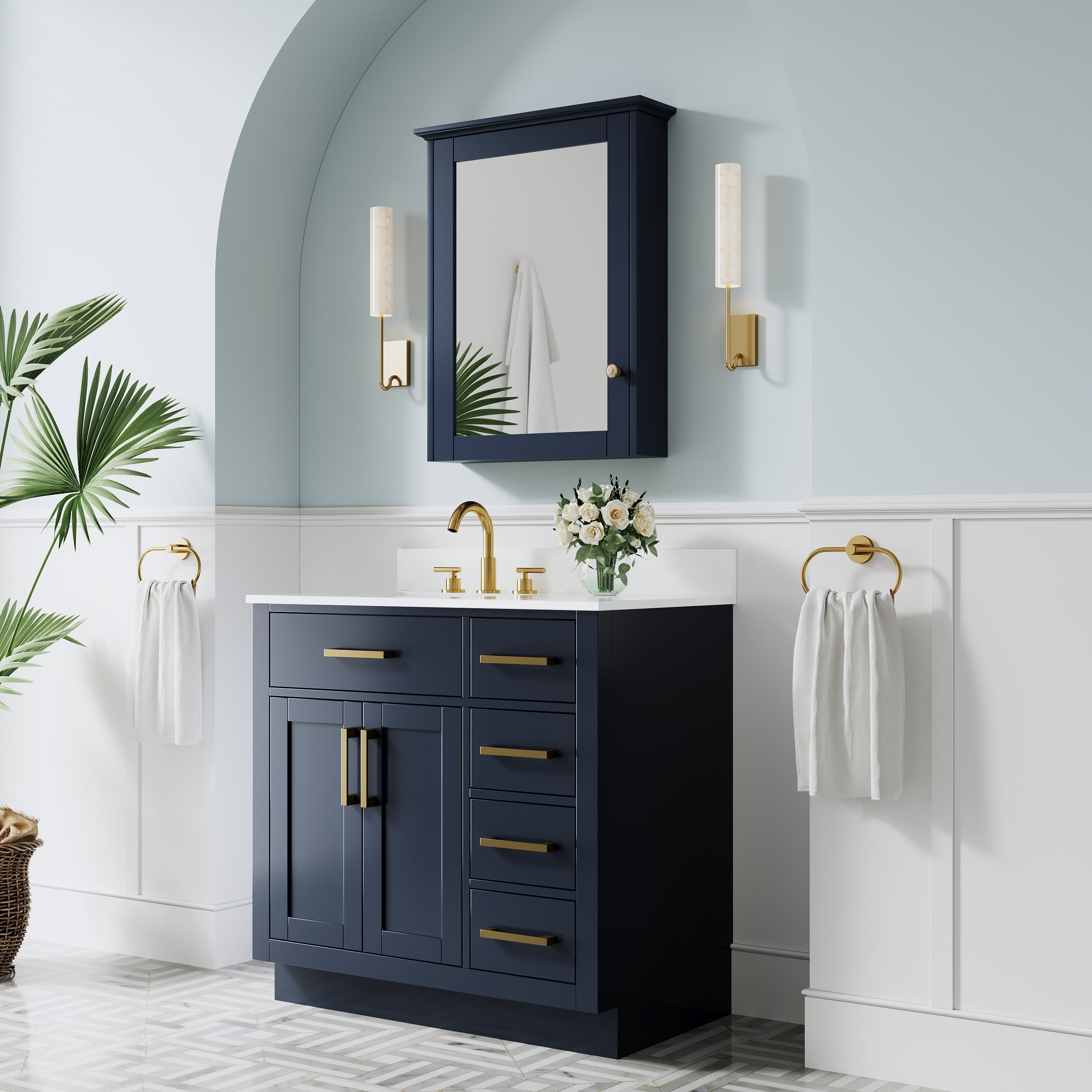 #Handle Color_Brushed Gold