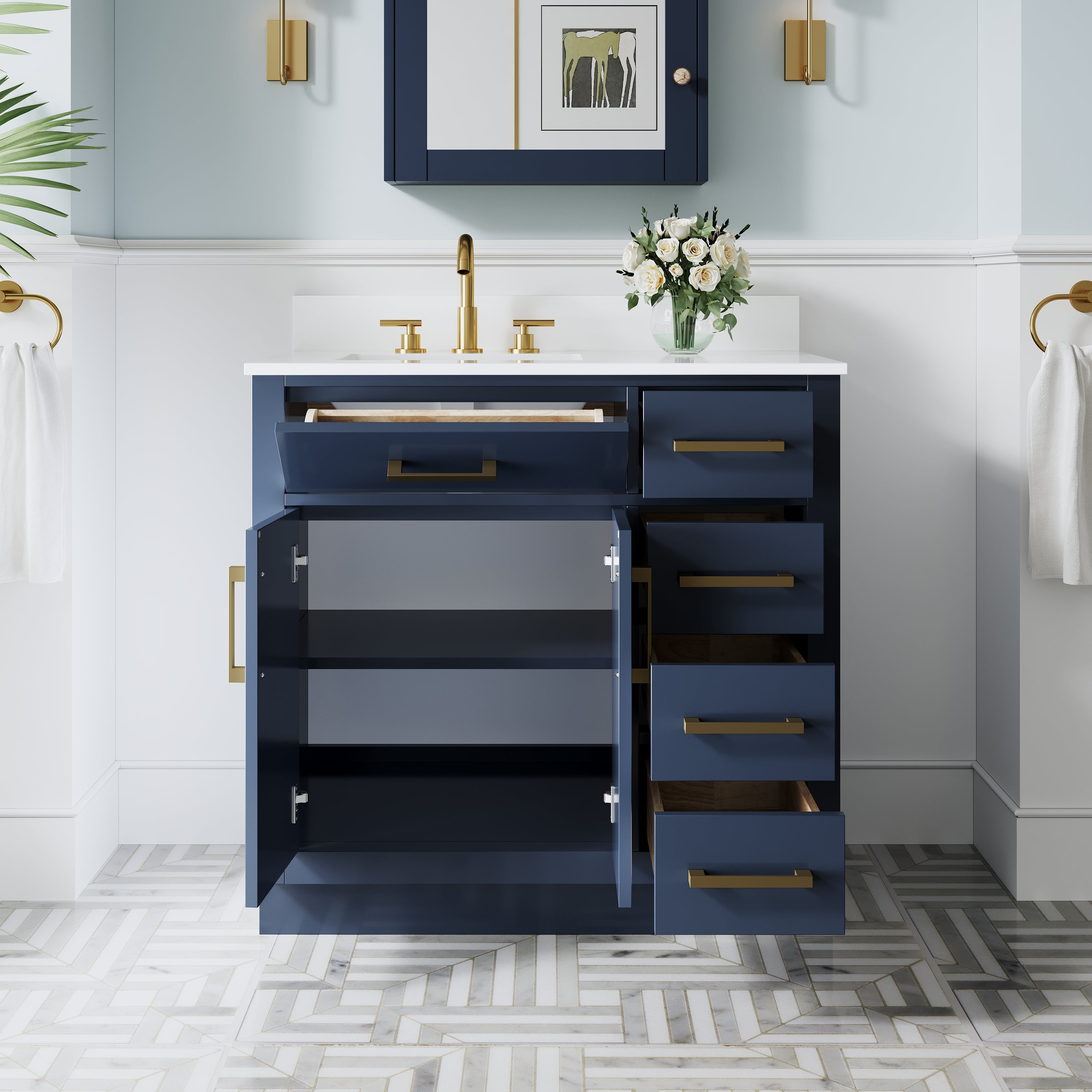 #Handle Color_Brushed Gold