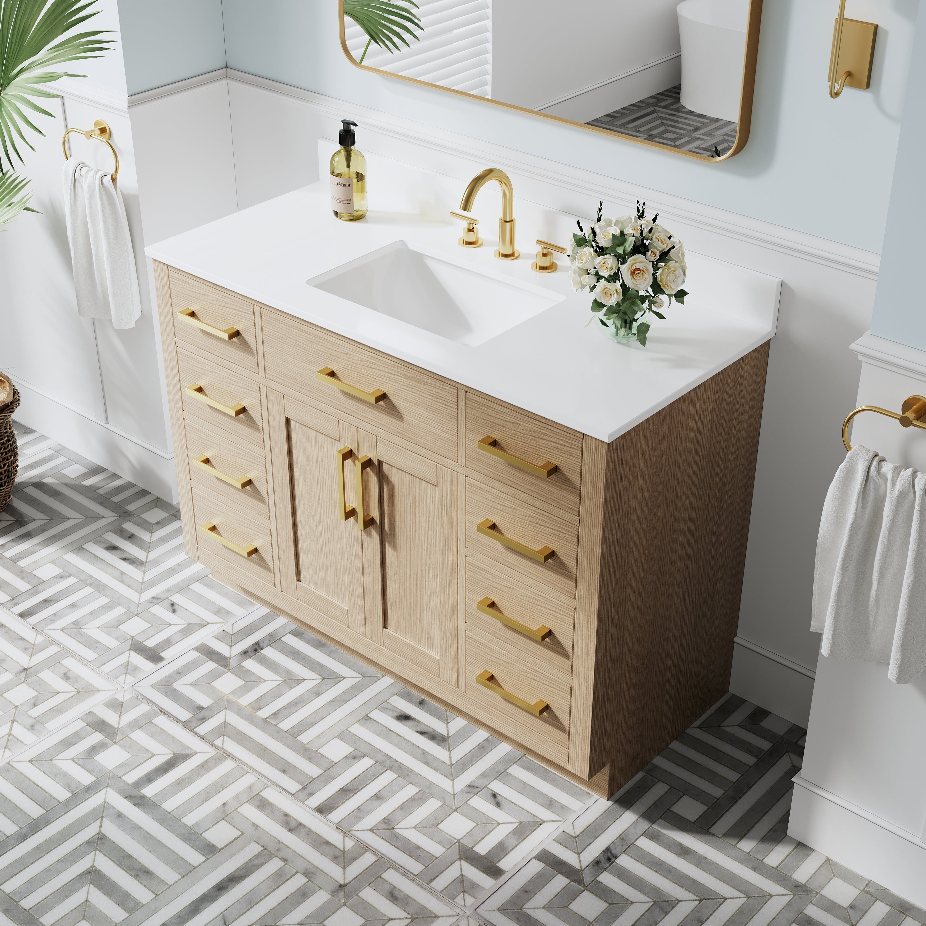 #Handle Color_Brushed Gold