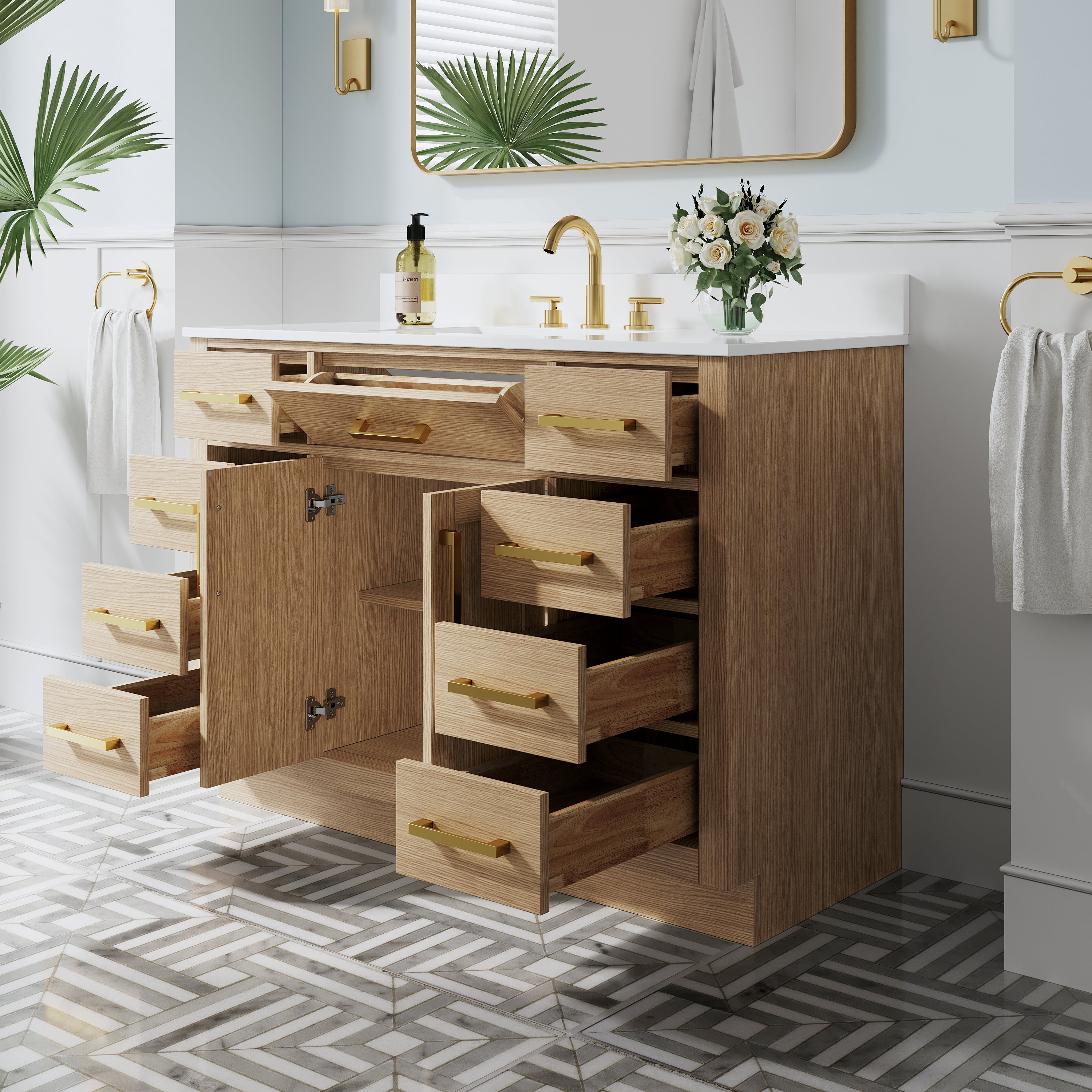 #Handle Color_Brushed Gold