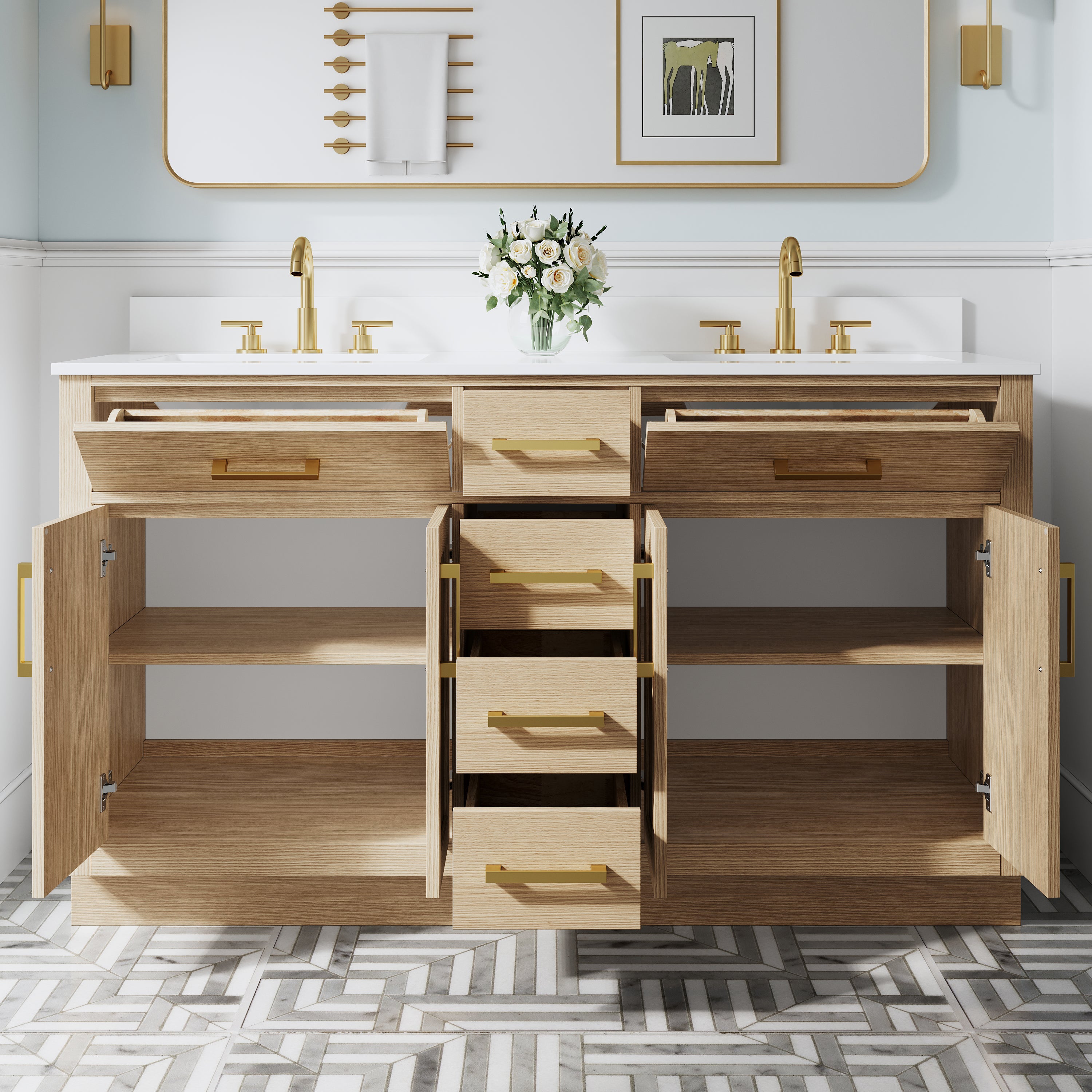 #Handle Color_Brushed Gold