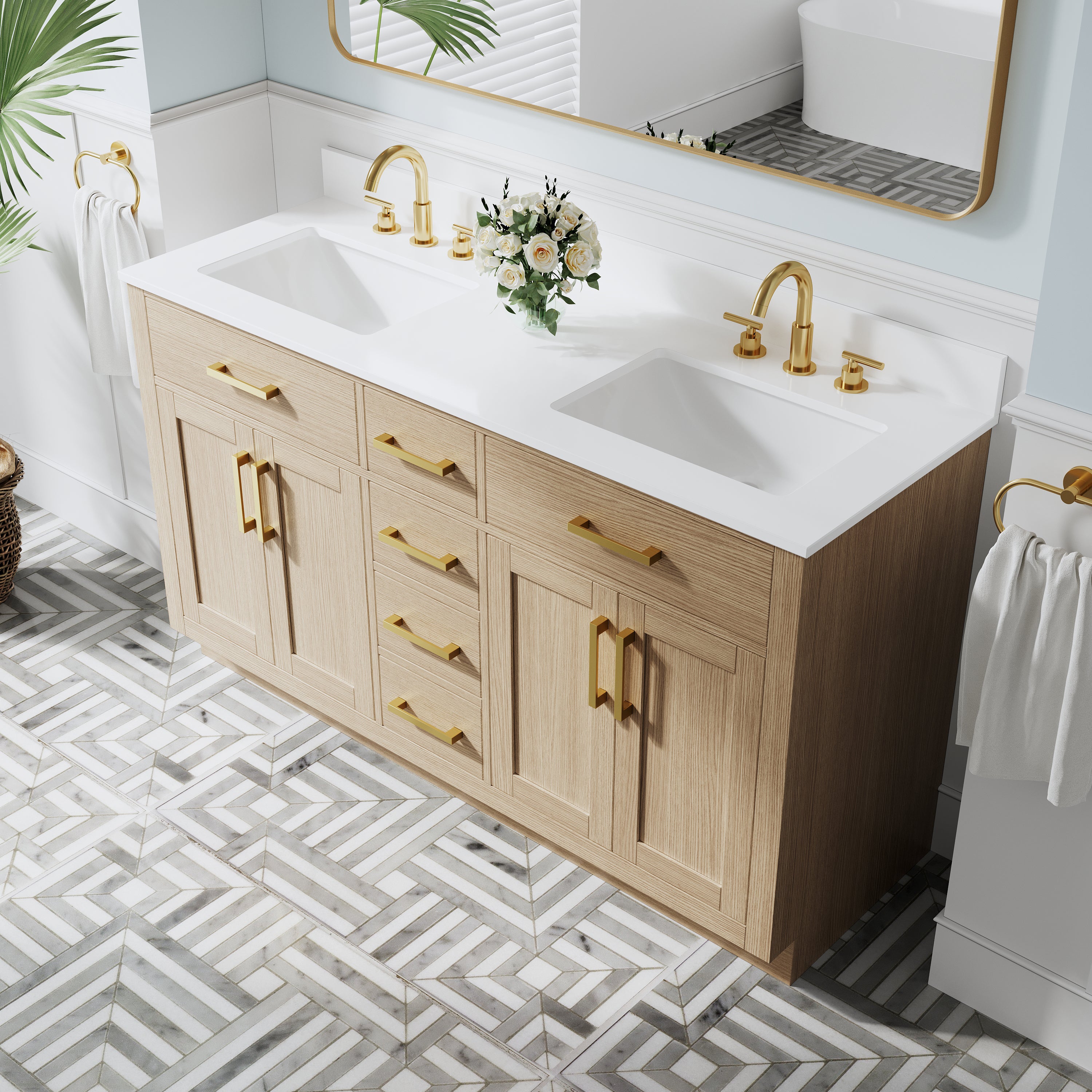 #Handle Color_Brushed Gold