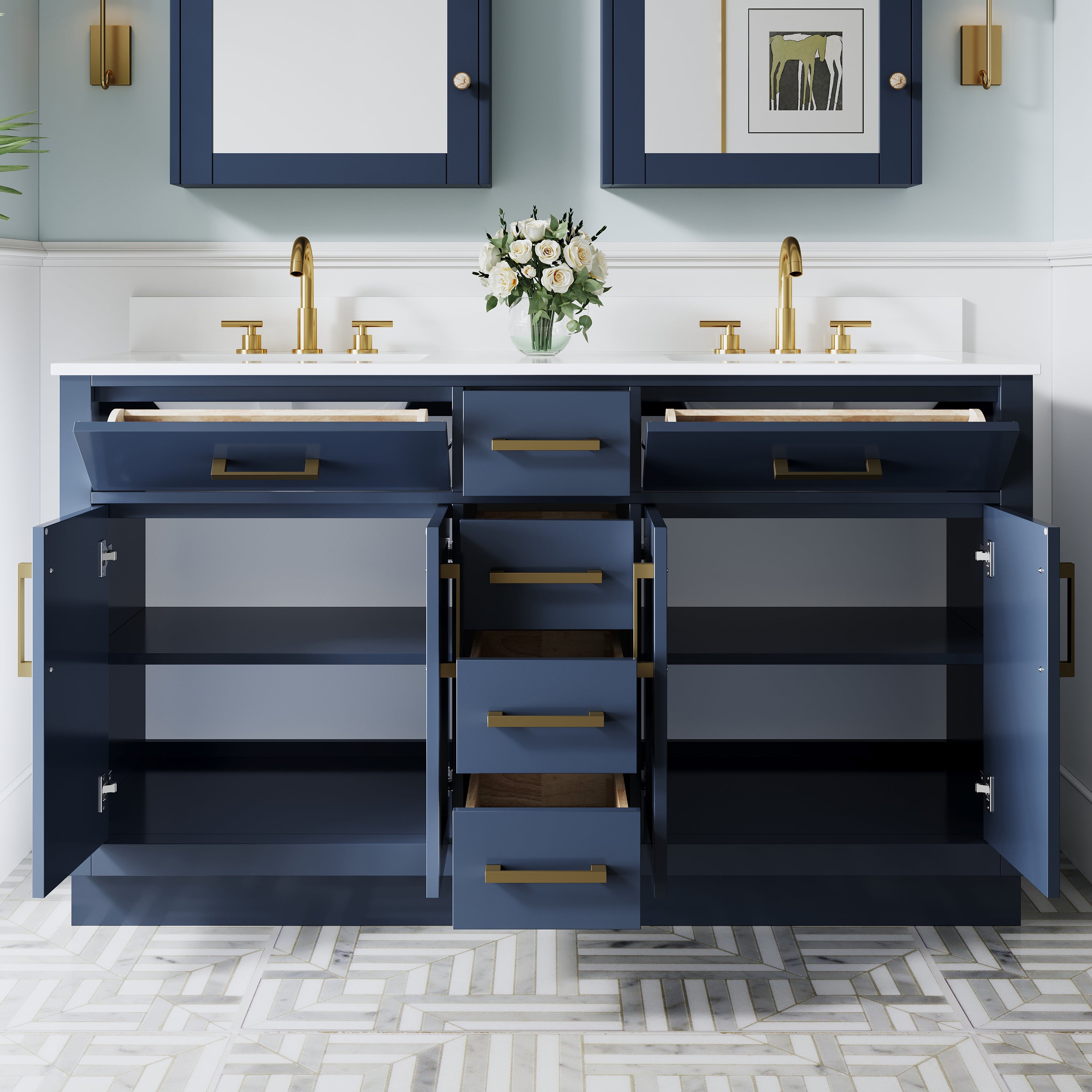 #Handle Color_Brushed Gold