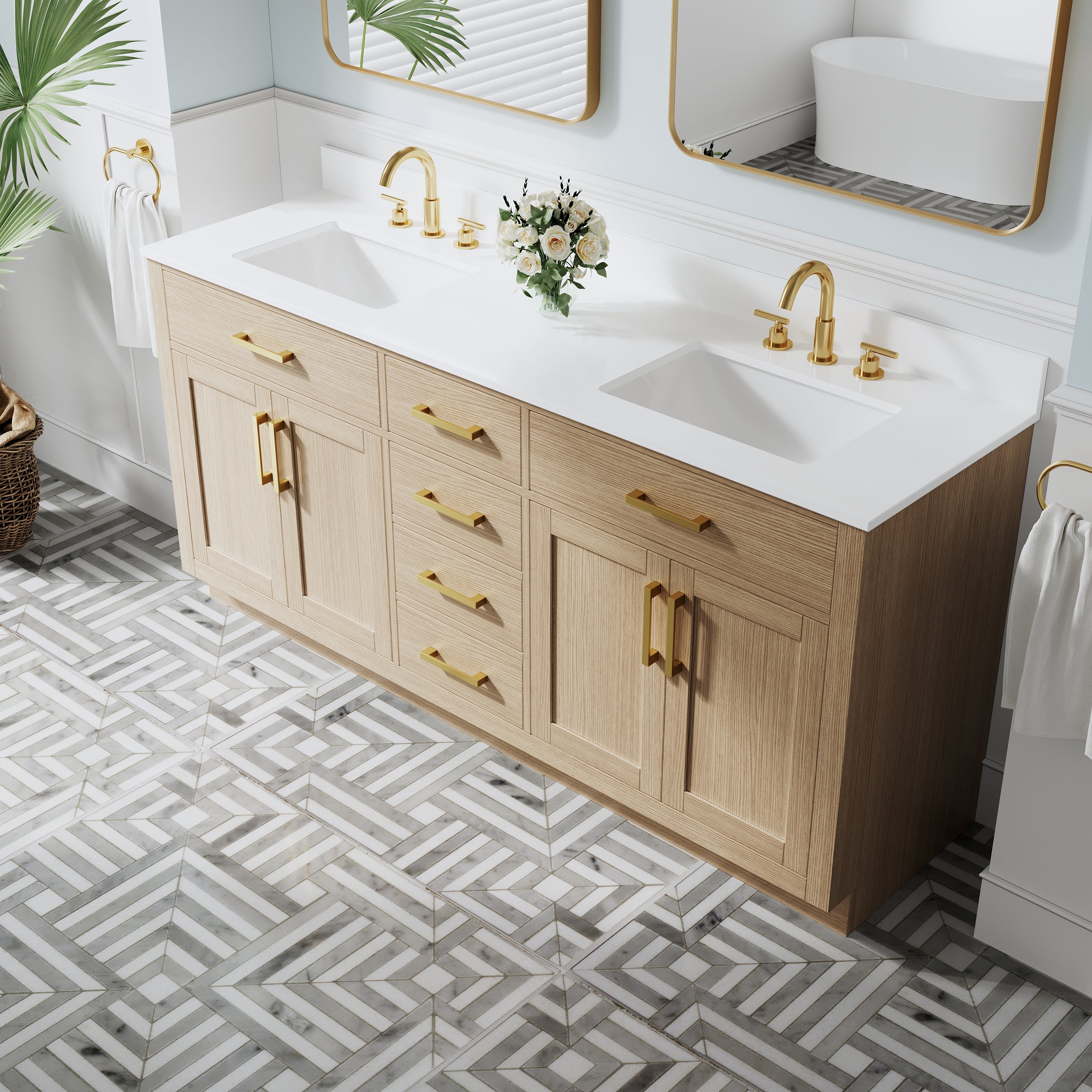 #Handle Color_Brushed Gold