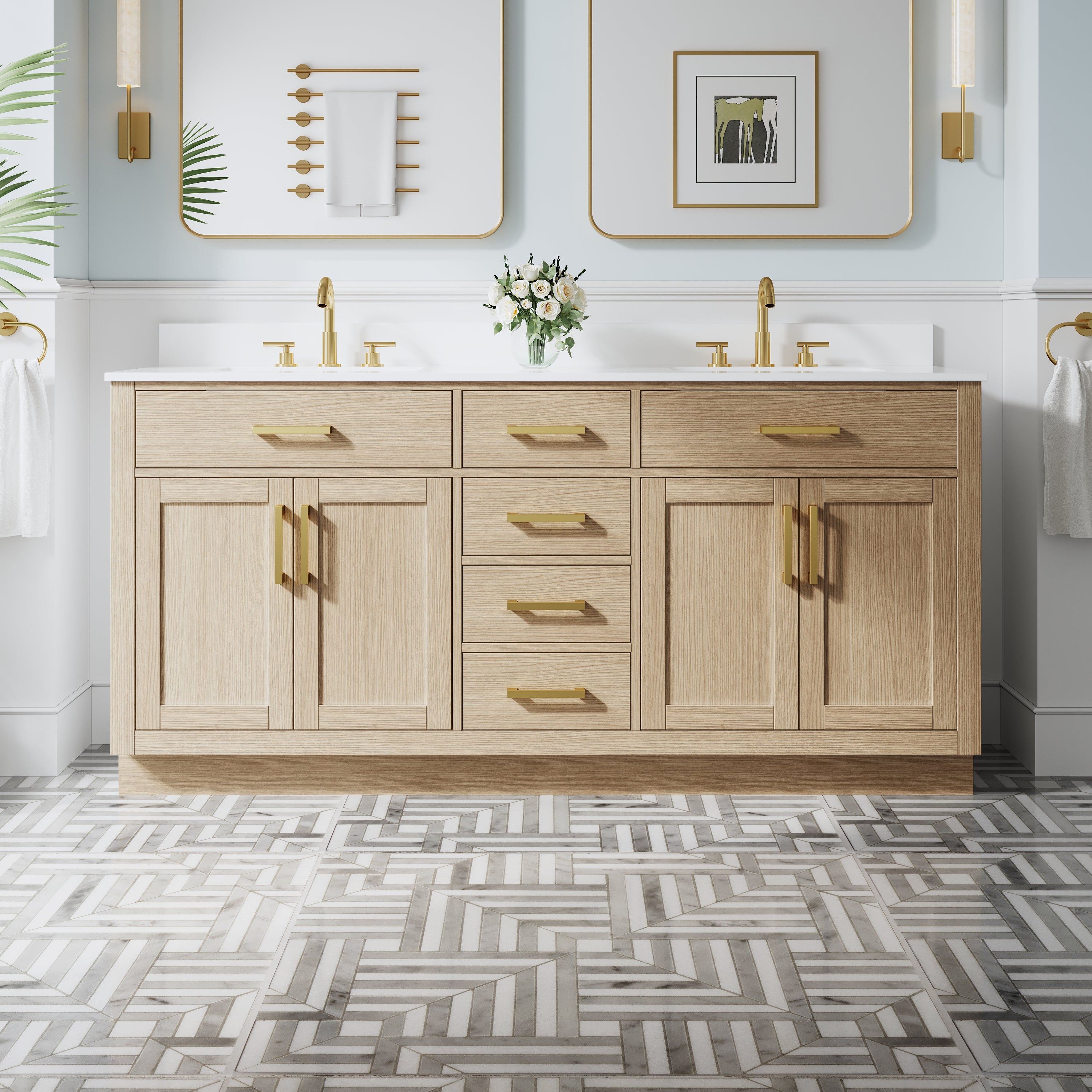 #Handle Color_Brushed Gold