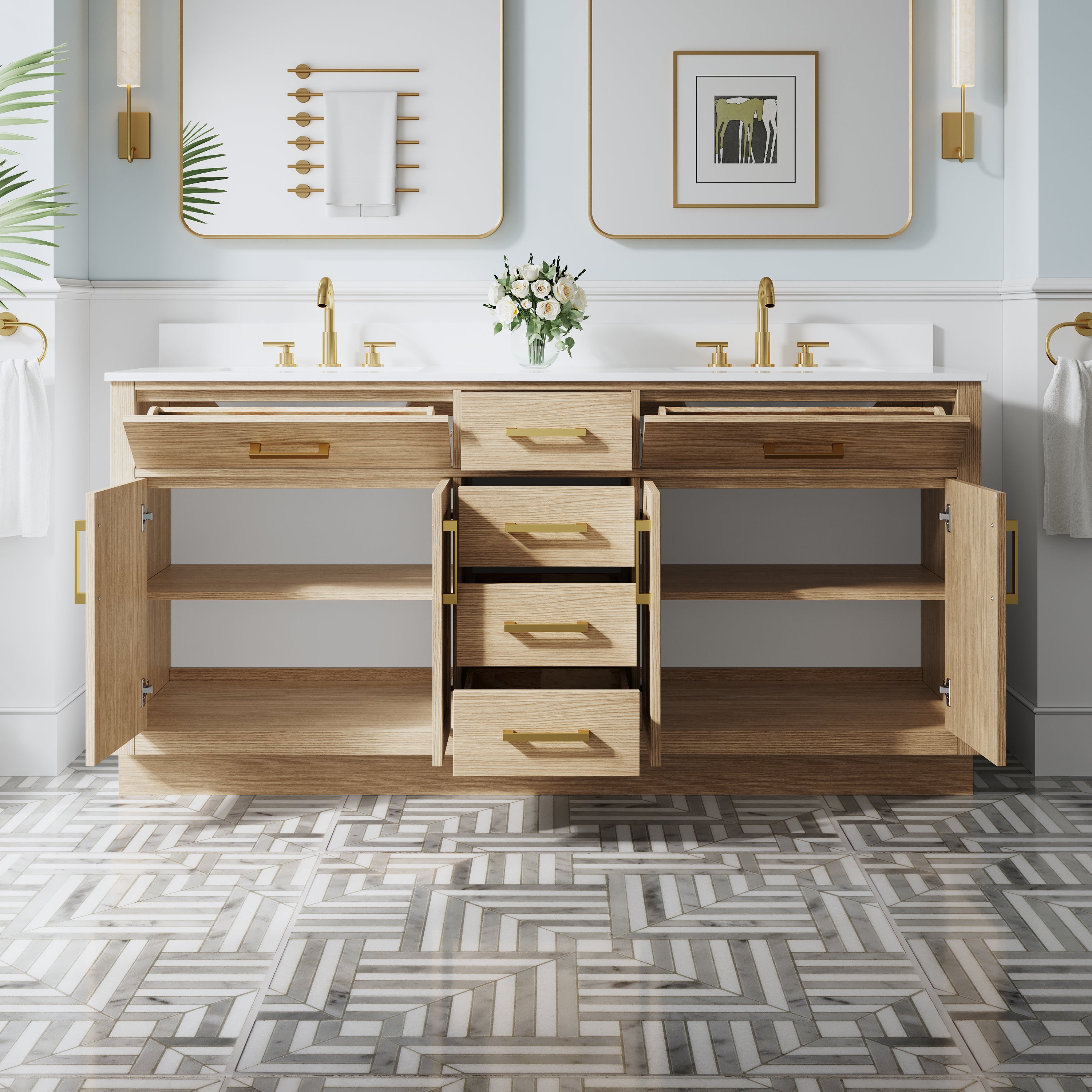 #Handle Color_Brushed Gold