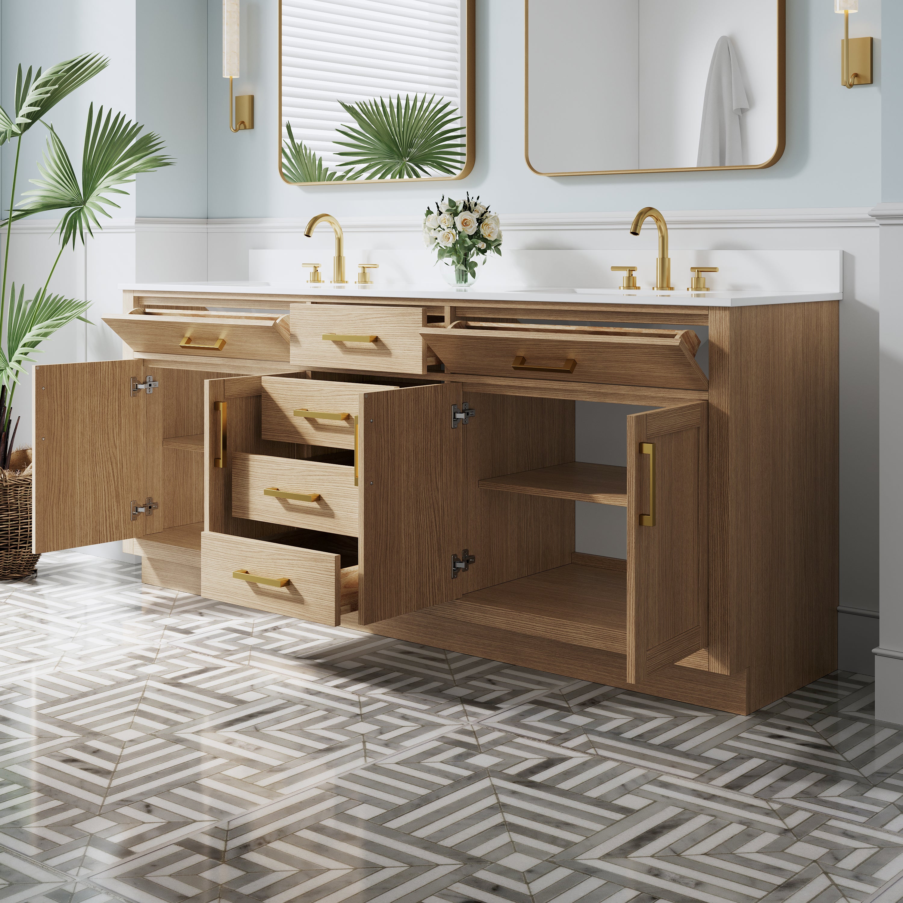 #Handle Color_Brushed Gold