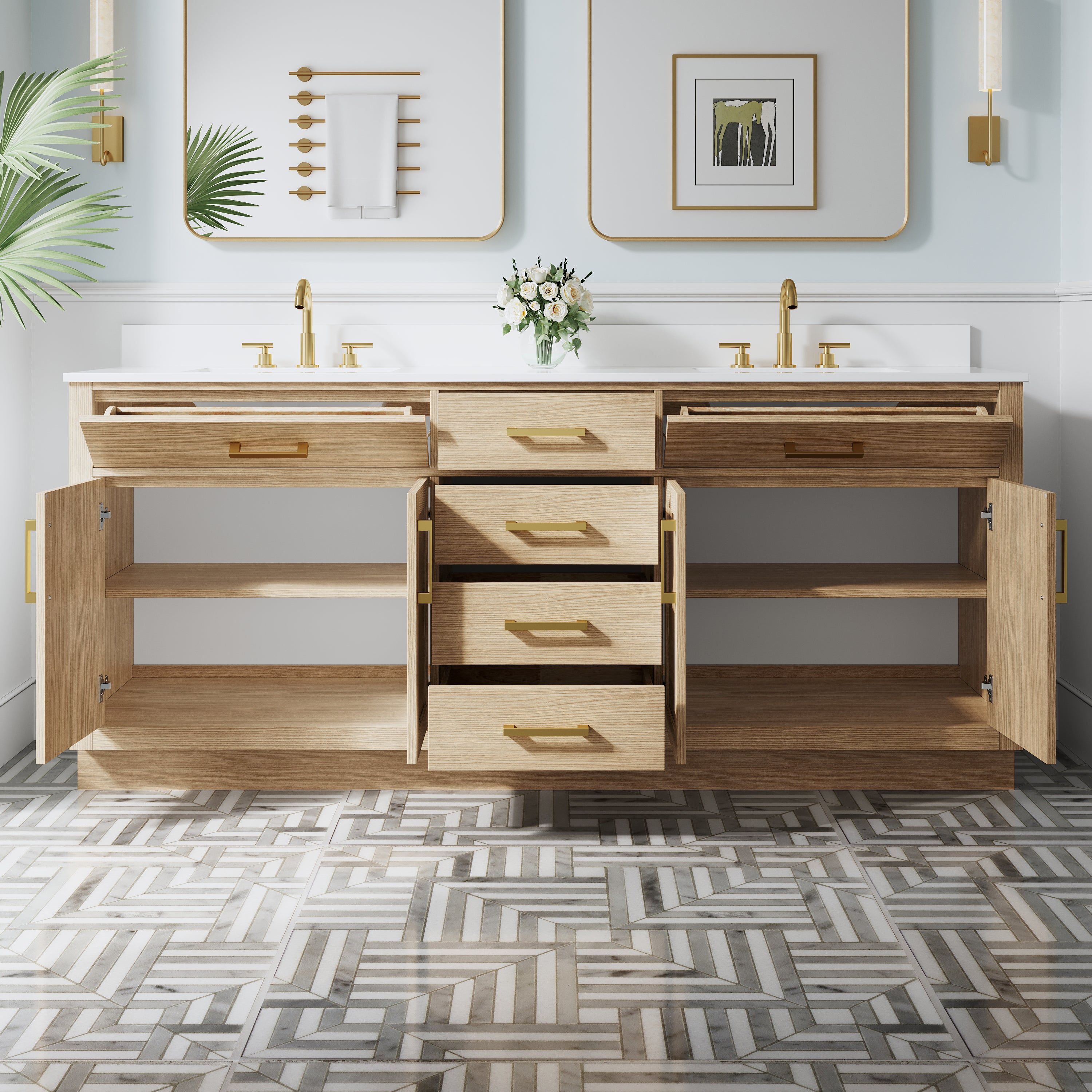 #Handle Color_Brushed Gold