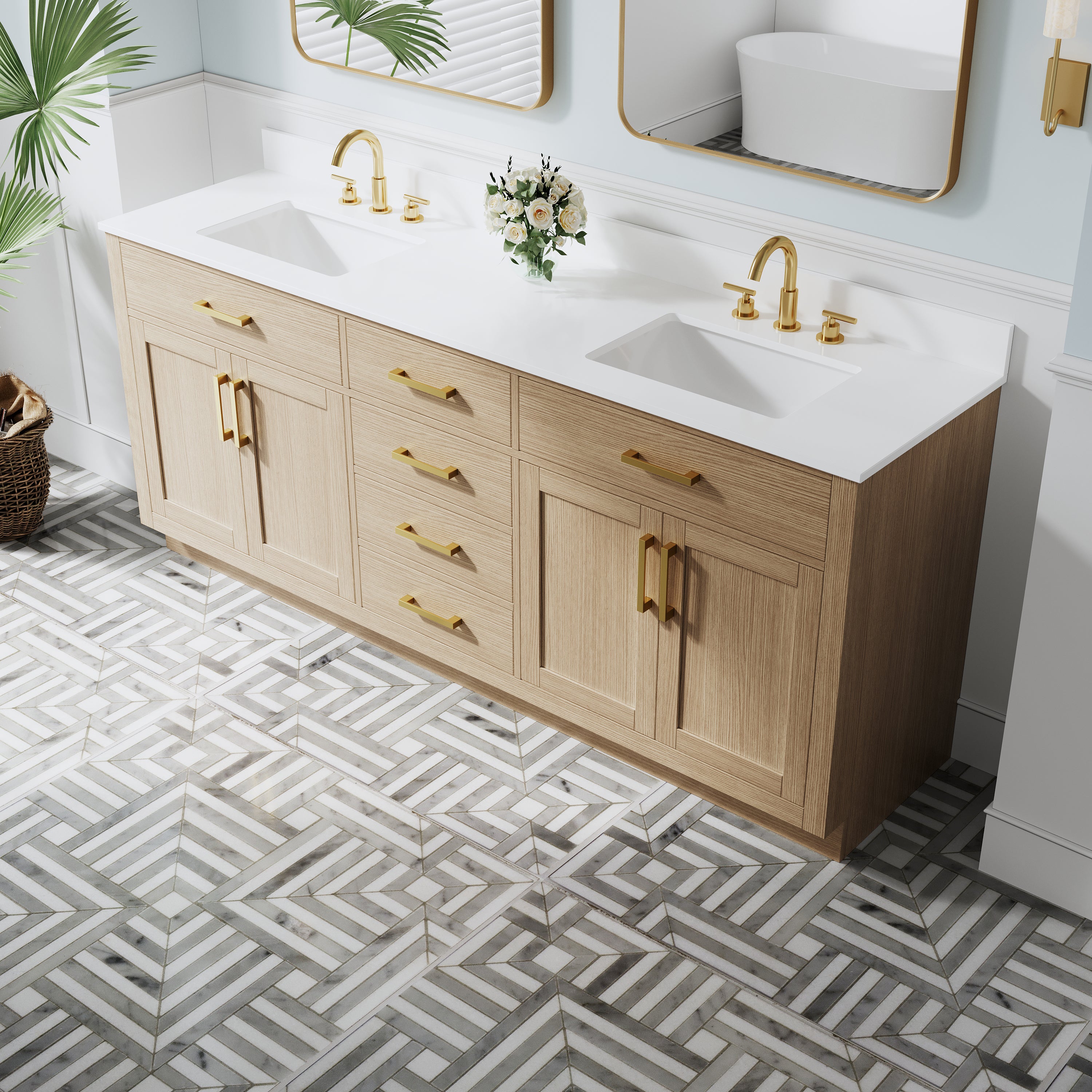 #Handle Color_Brushed Gold